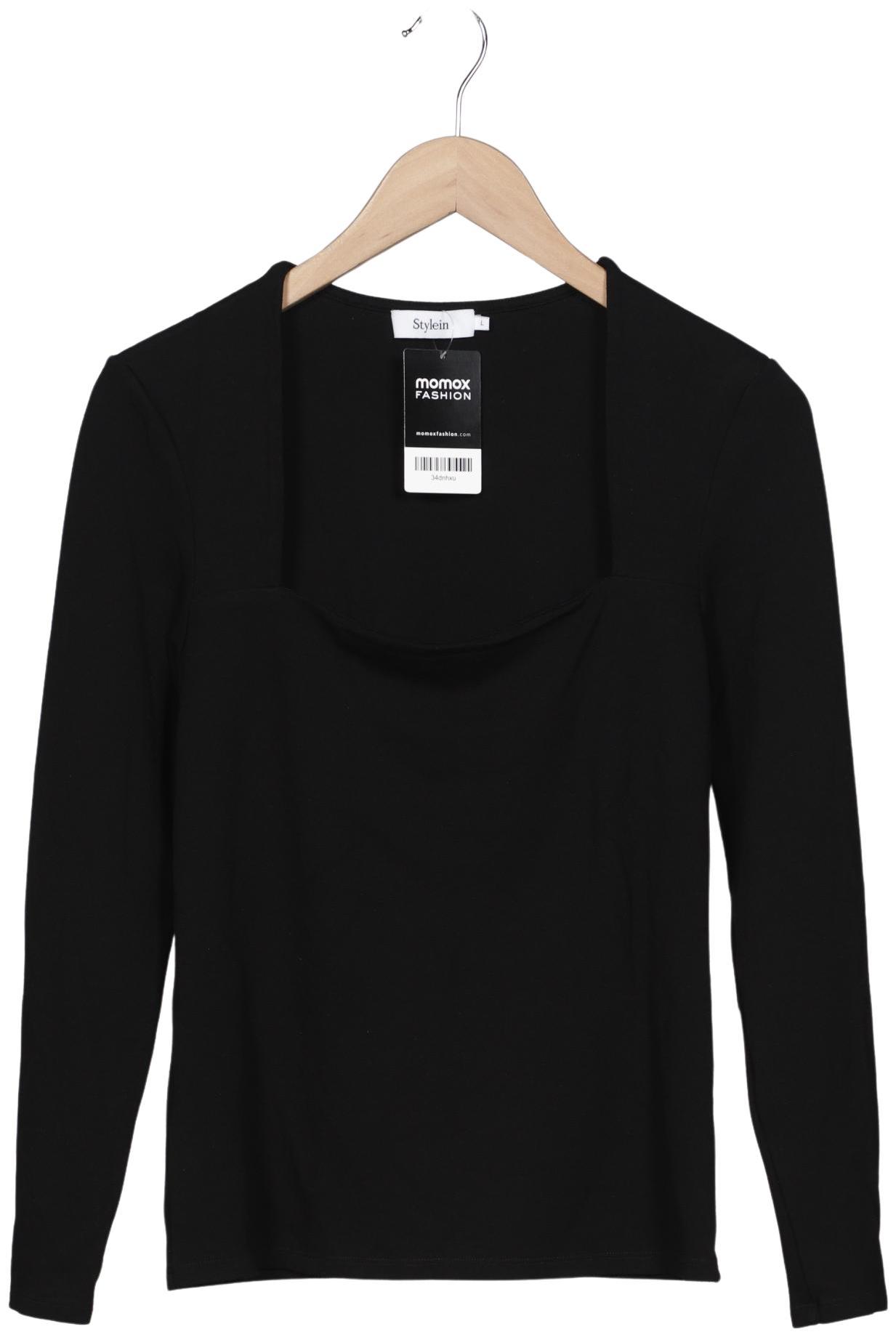 

Stylein Damen Langarmshirt, schwarz, Gr. 42