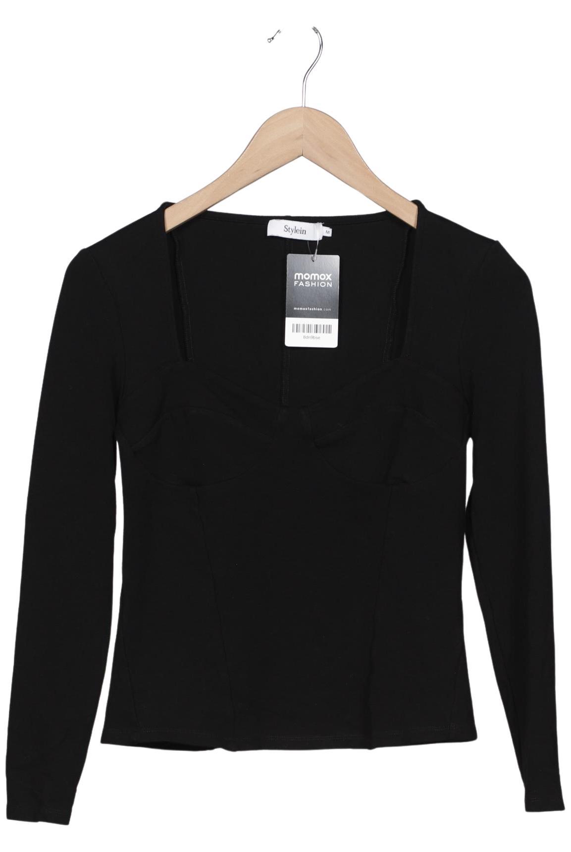 

Stylein Damen Langarmshirt, schwarz, Gr. 38