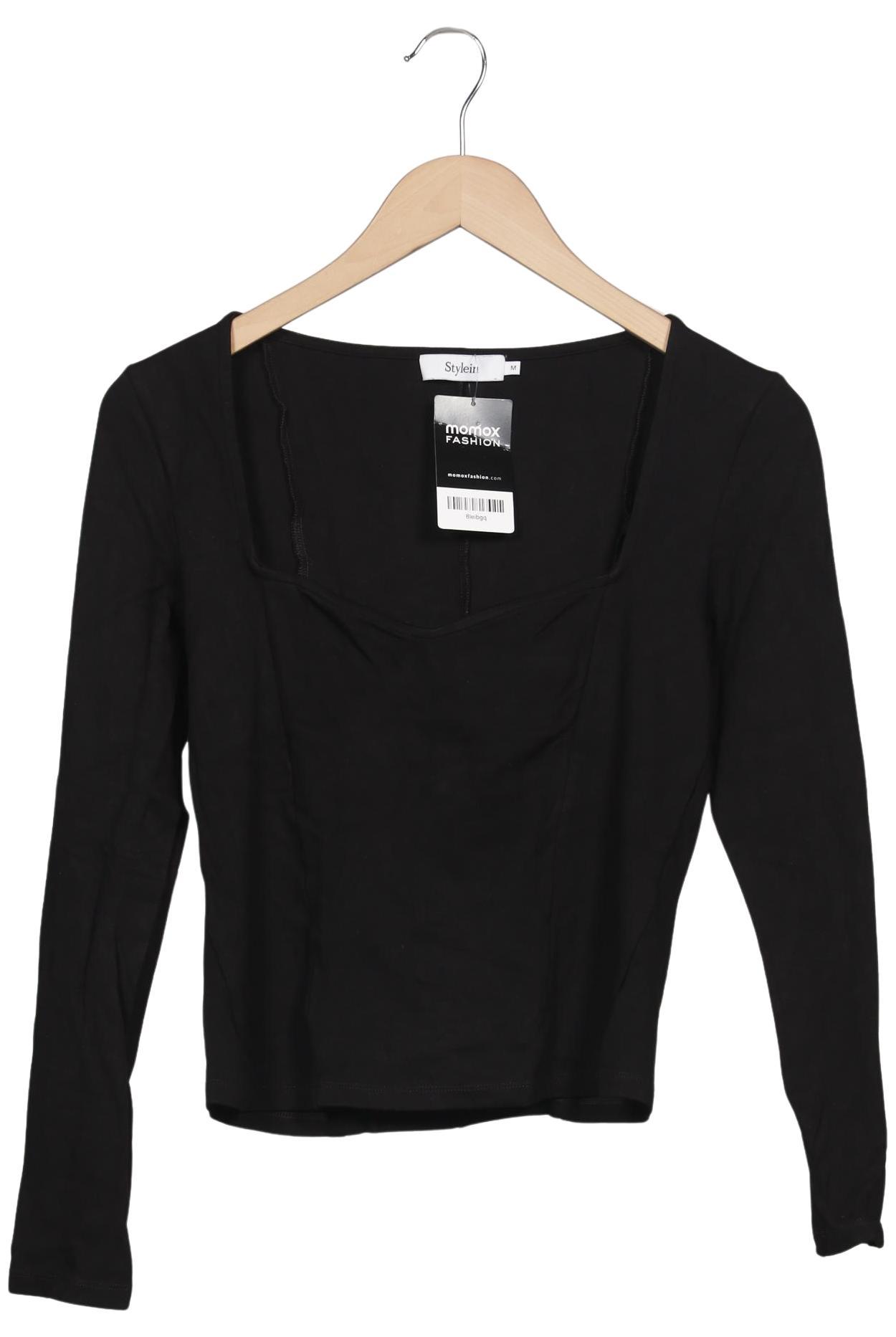 

Stylein Damen Langarmshirt, schwarz, Gr. 38