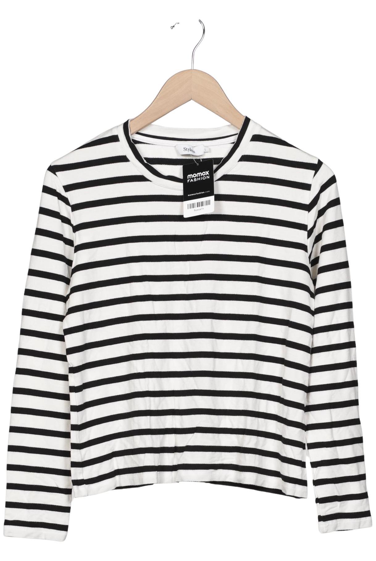 

Stylein Damen Langarmshirt, weiß, Gr. 42