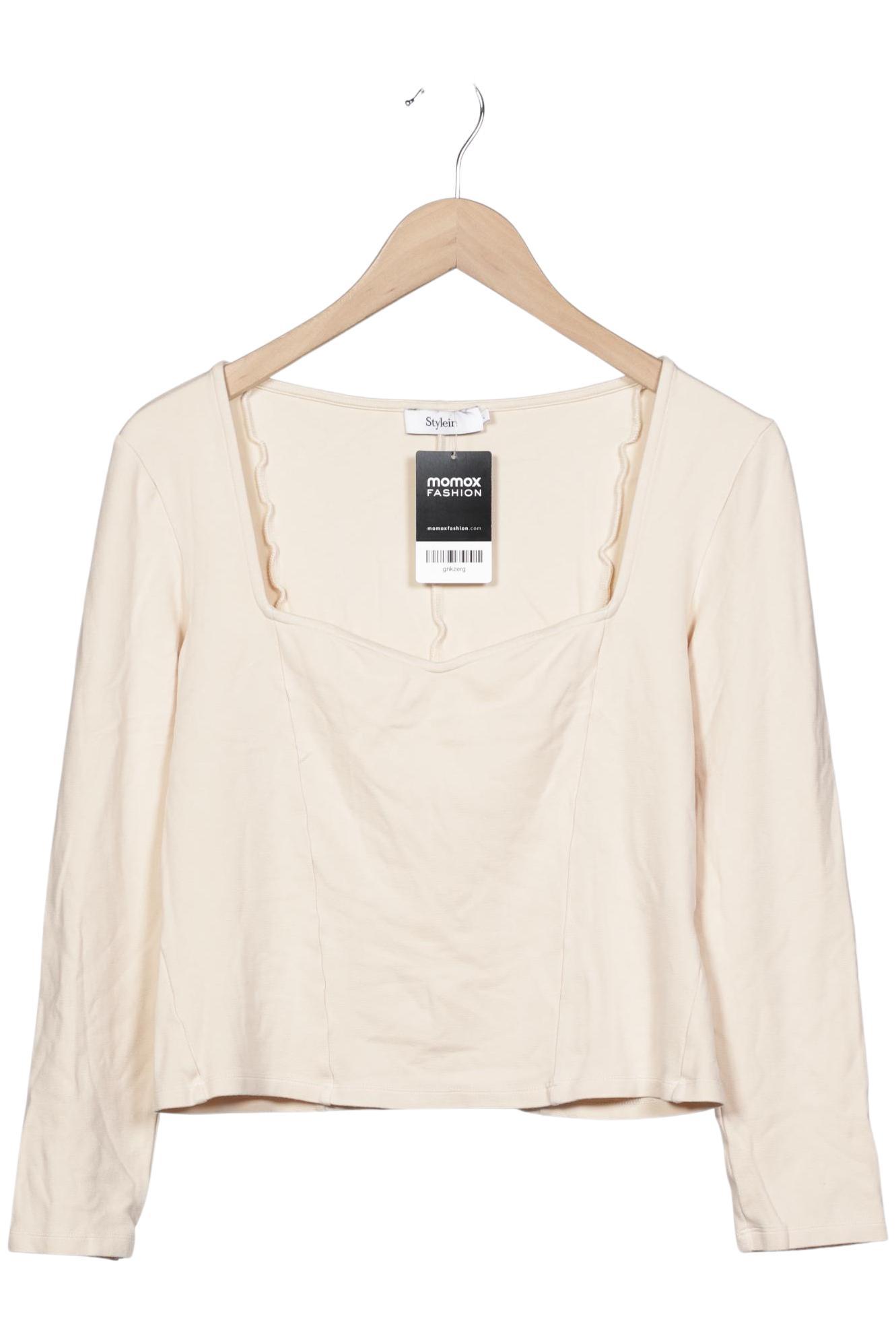 

Stylein Damen Langarmshirt, beige, Gr. 42