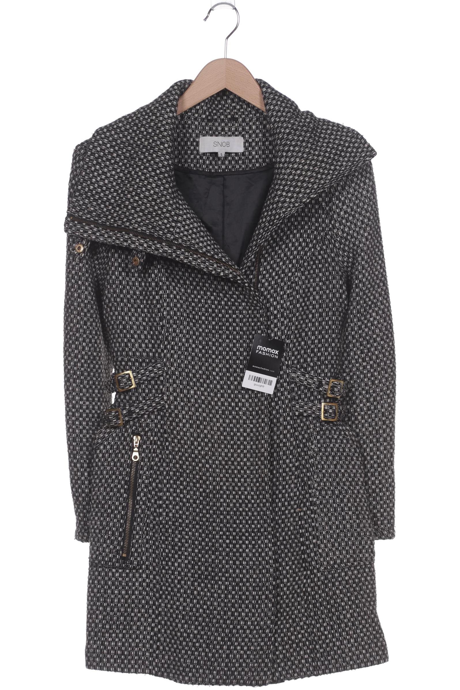 

Stylesnob Damen Mantel, schwarz, Gr. 36
