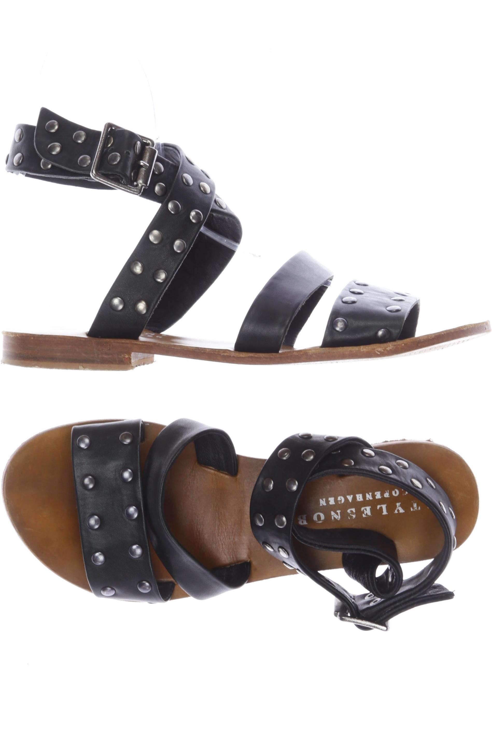 

Stylesnob Damen Sandale, schwarz, Gr. 38