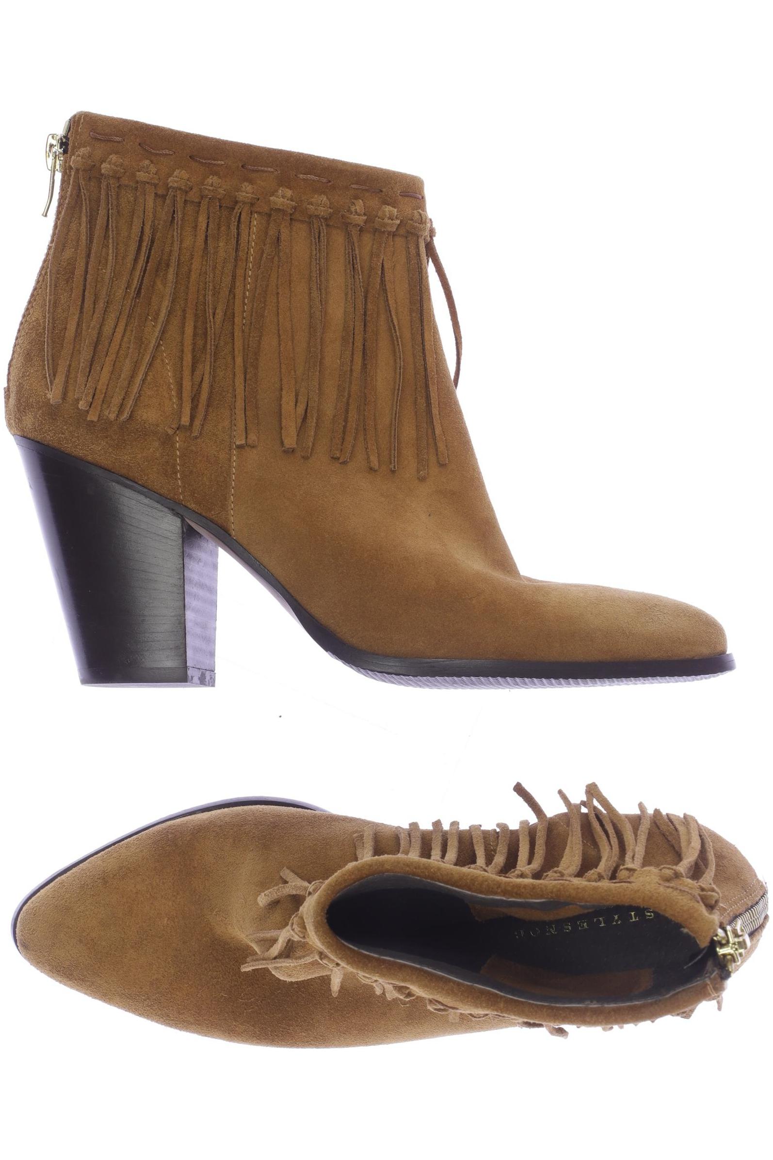

Stylesnob Damen Stiefelette, braun, Gr. 39