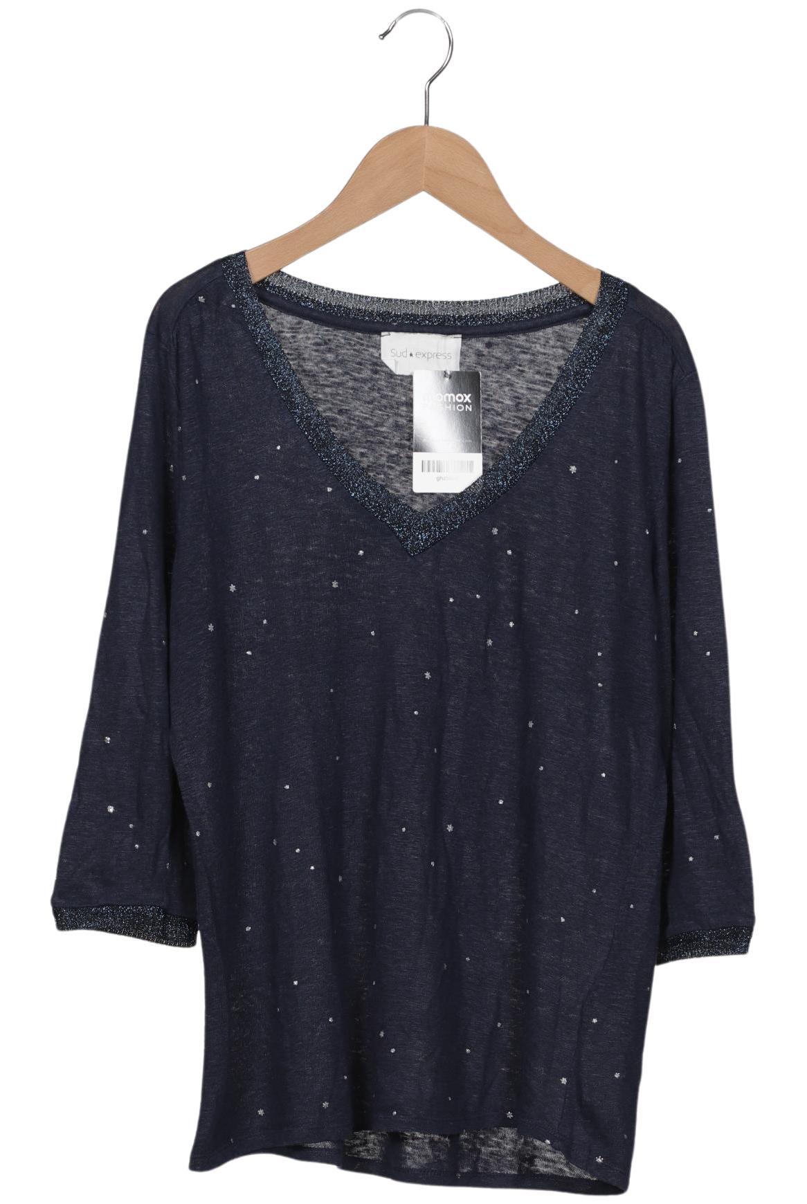 Thumbnail - sud express Damen Langarmshirt, marineblau, Gr. 36