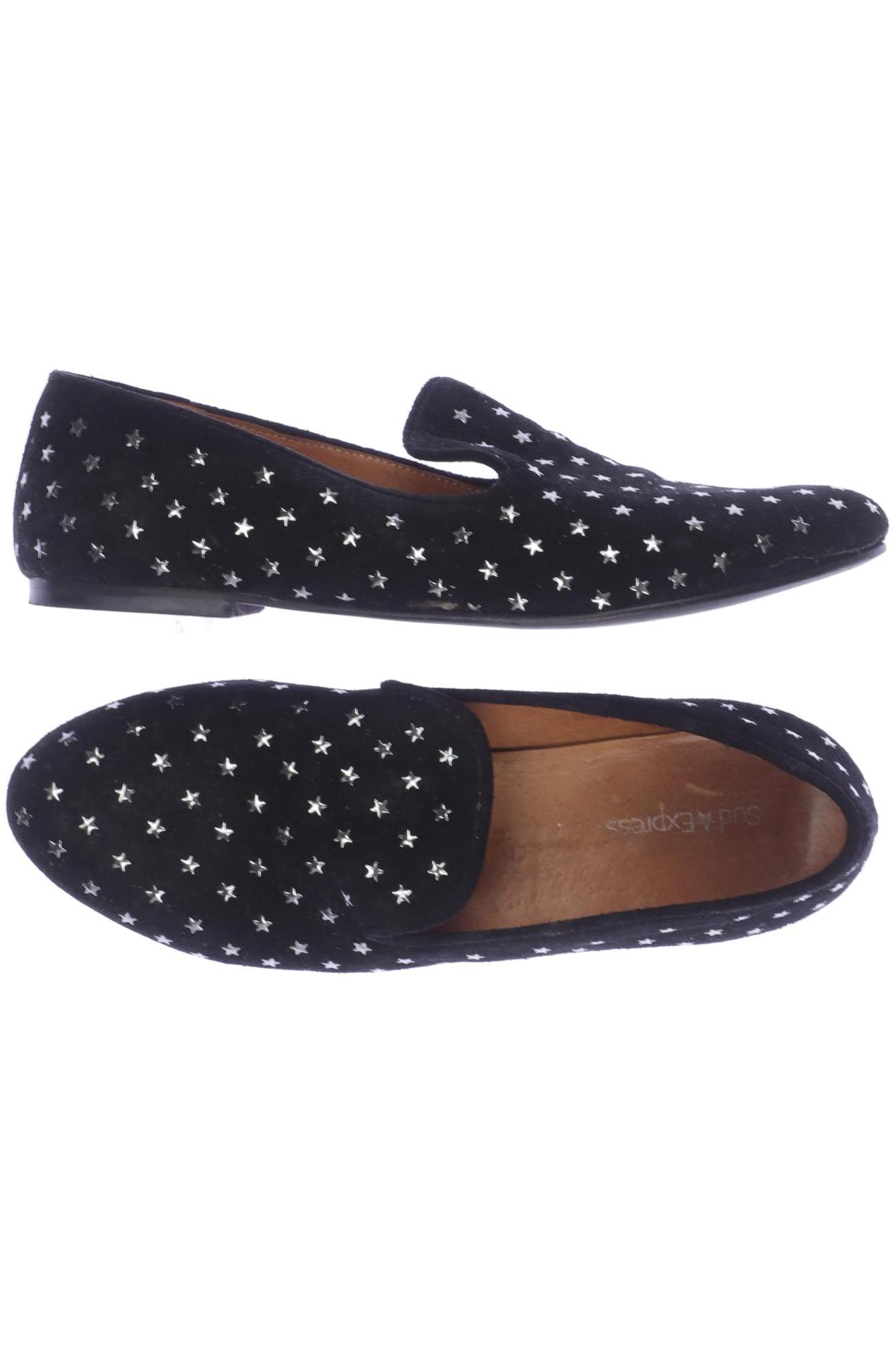 

sud express Damen Halbschuh, schwarz, Gr. 37