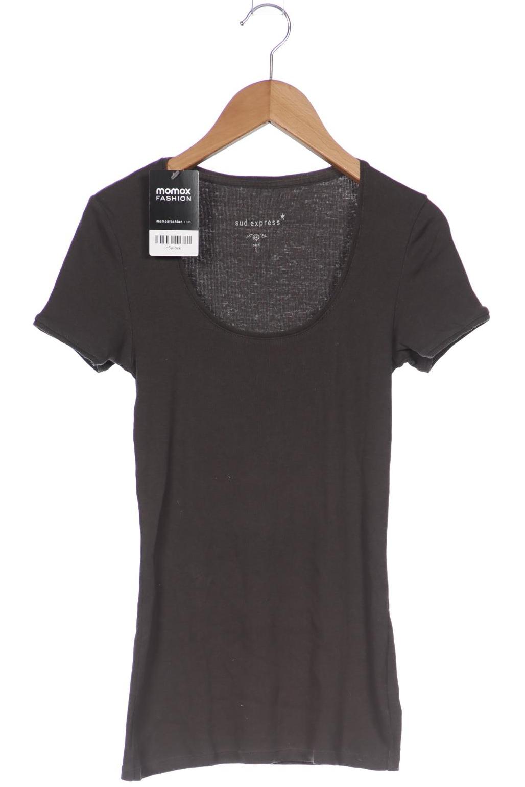 

sud express Damen T-Shirt, grau, Gr. 36