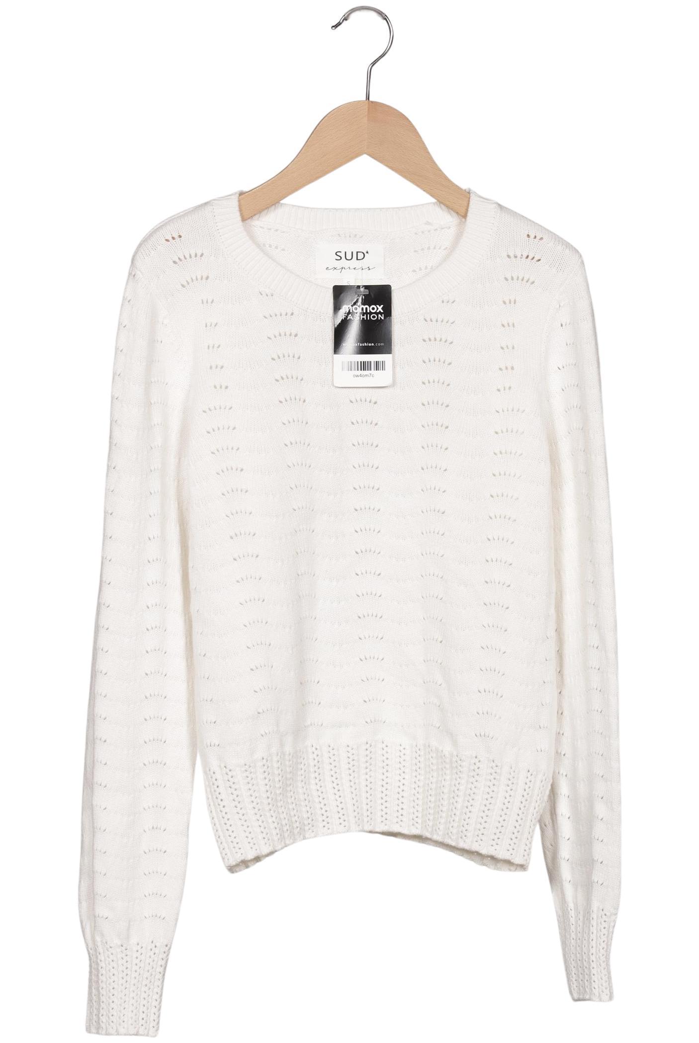 

sud express Damen Pullover, weiß, Gr. 36