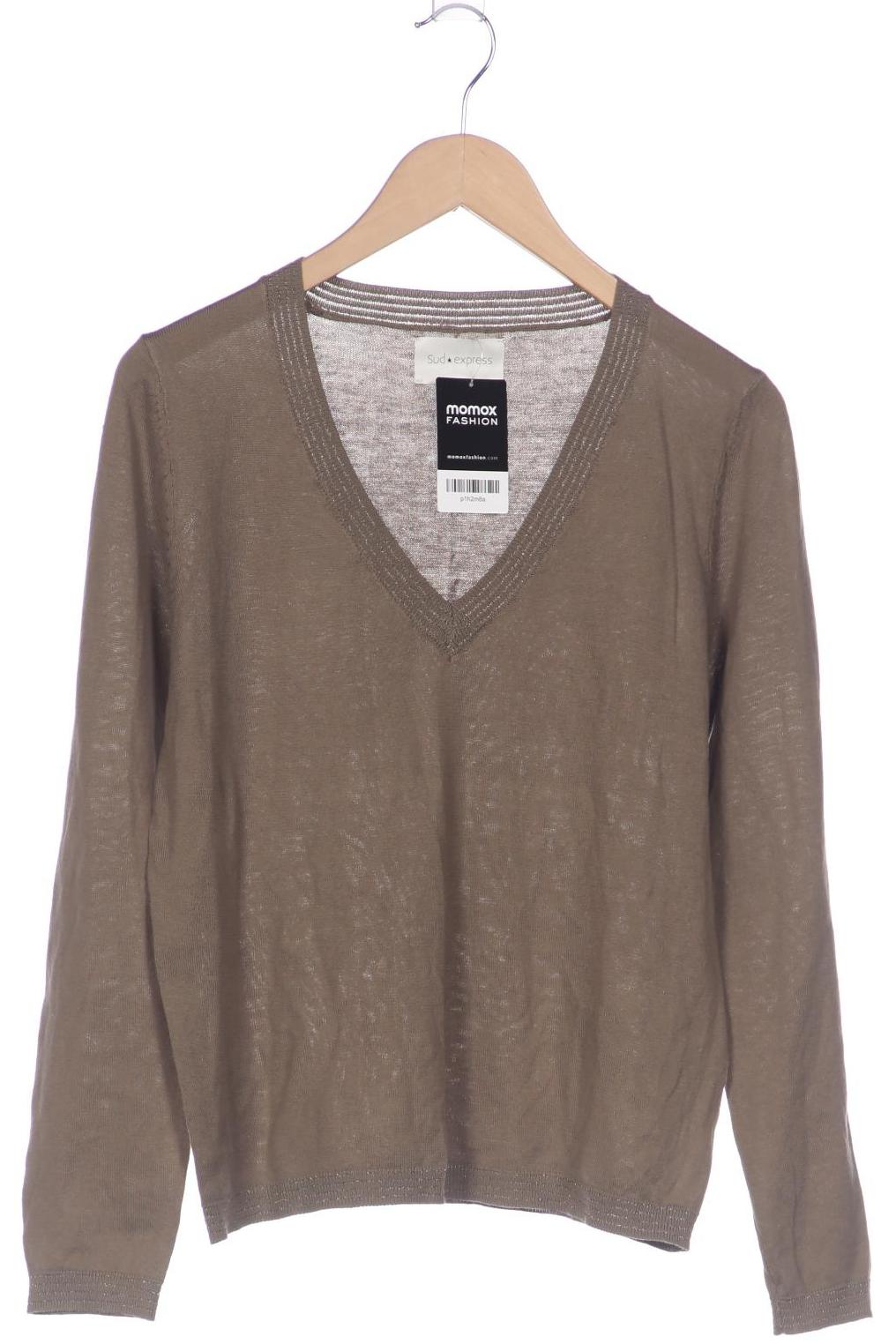 

sud express Damen Pullover, grün, Gr. 42