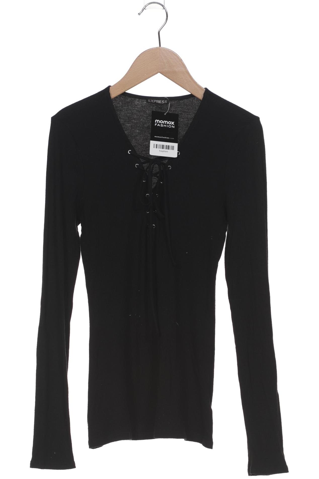 

sud express Damen Langarmshirt, schwarz, Gr. 36