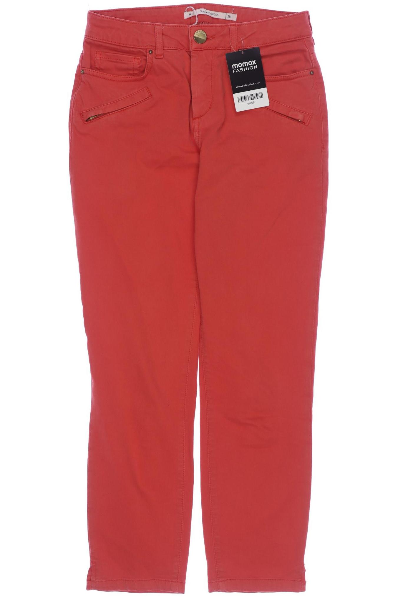Thumbnail - sud express Damen Jeans, rot, Gr. 36