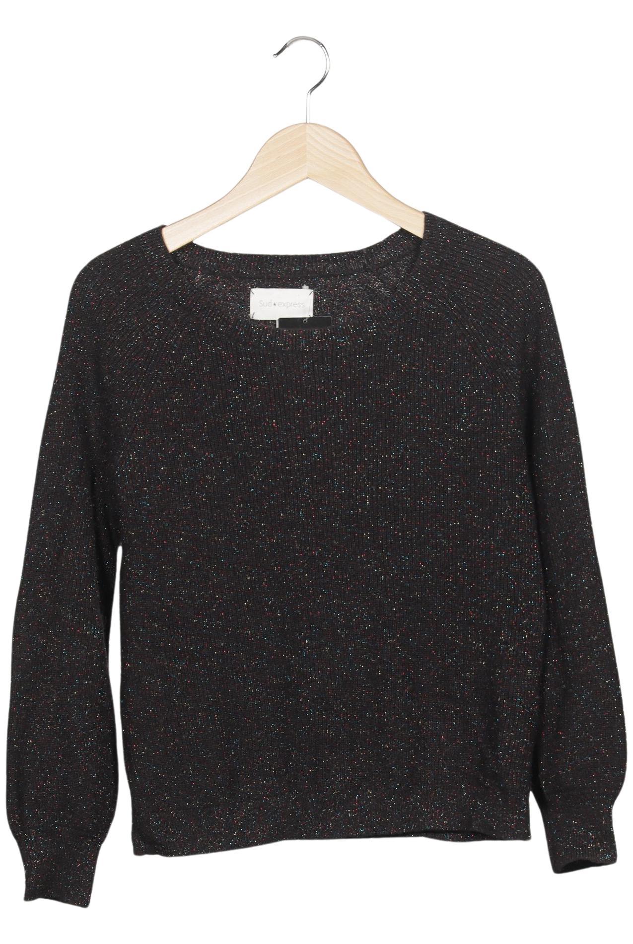 

sud express Damen Pullover, schwarz, Gr. 36