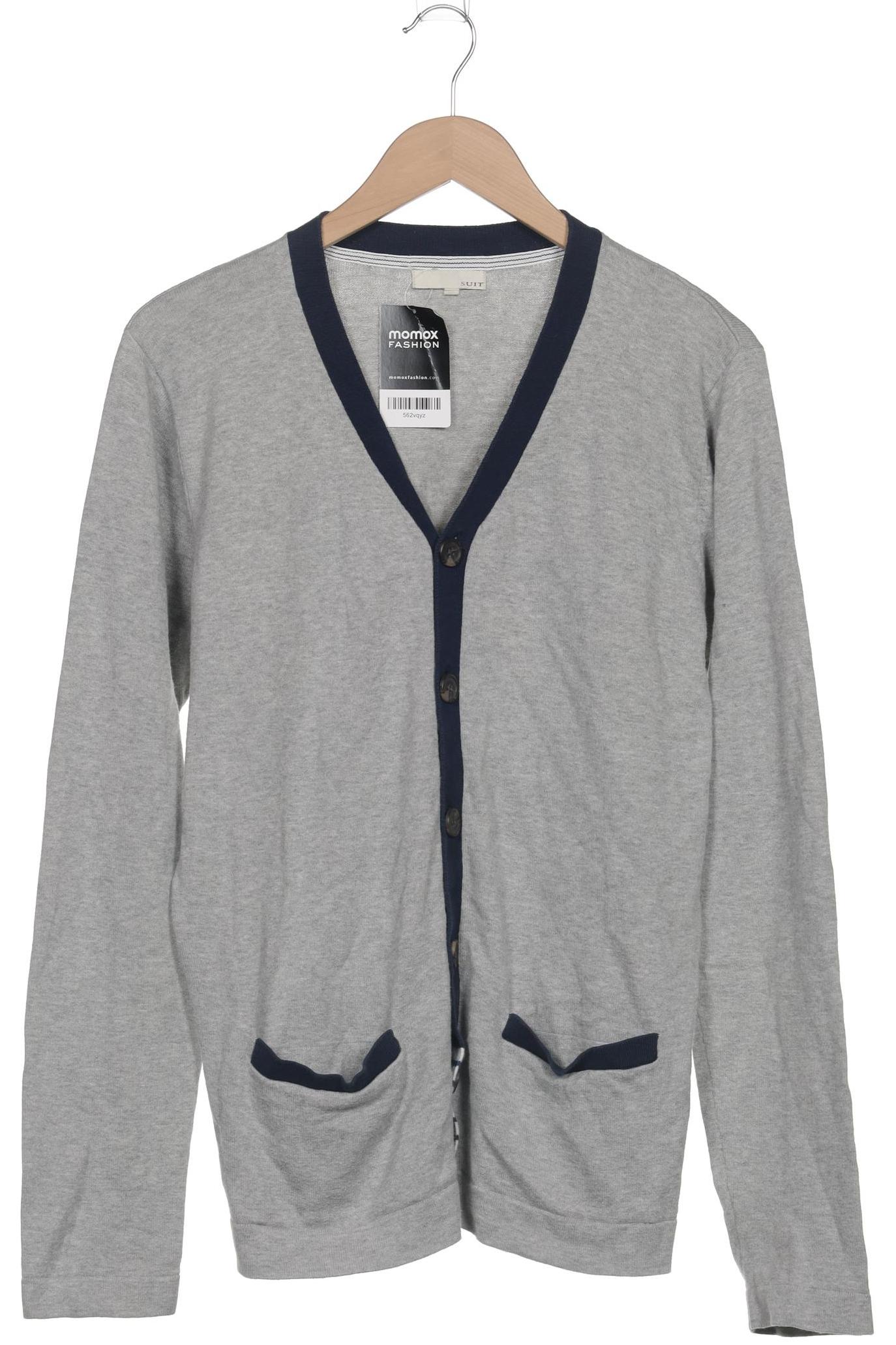 

Suit Herren Strickjacke, grau, Gr. 52