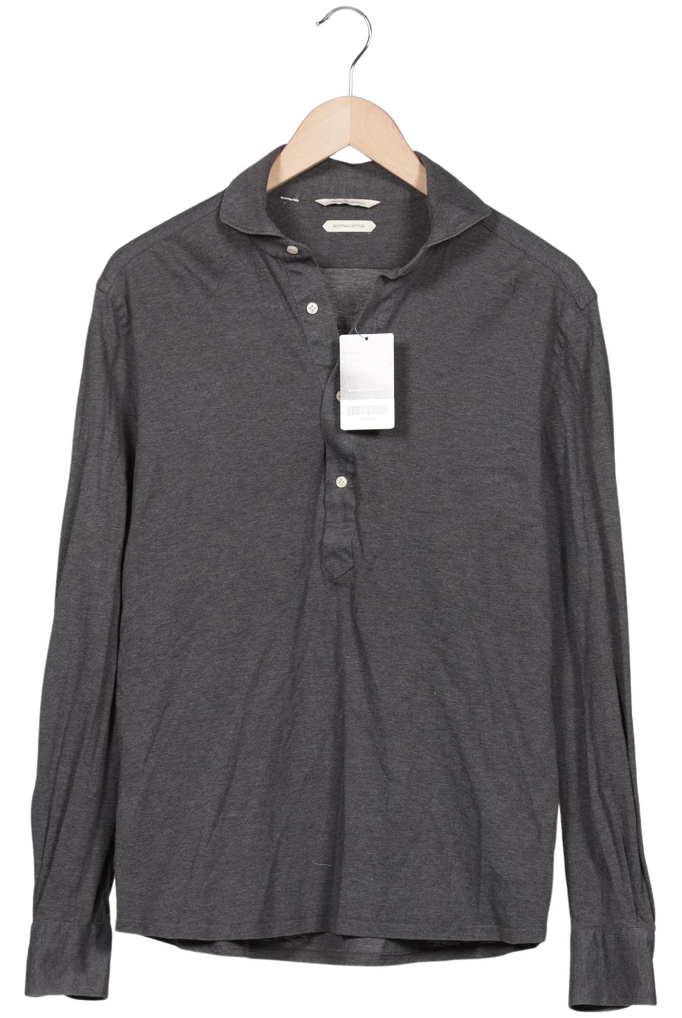 Thumbnail - suitsupply Herren Poloshirt, grau, Gr. 48