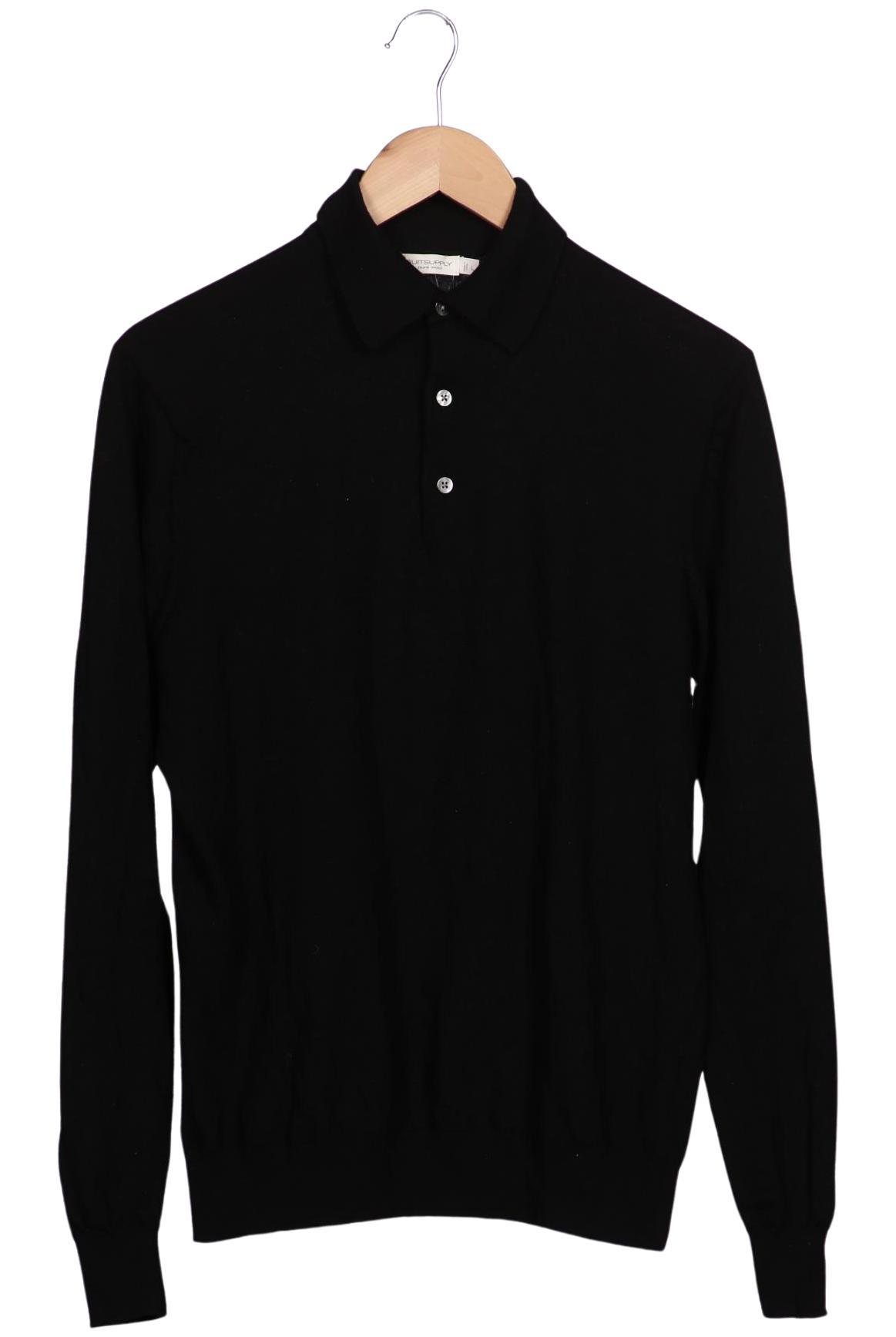 

suitsupply Herren Pullover, schwarz, Gr. 52