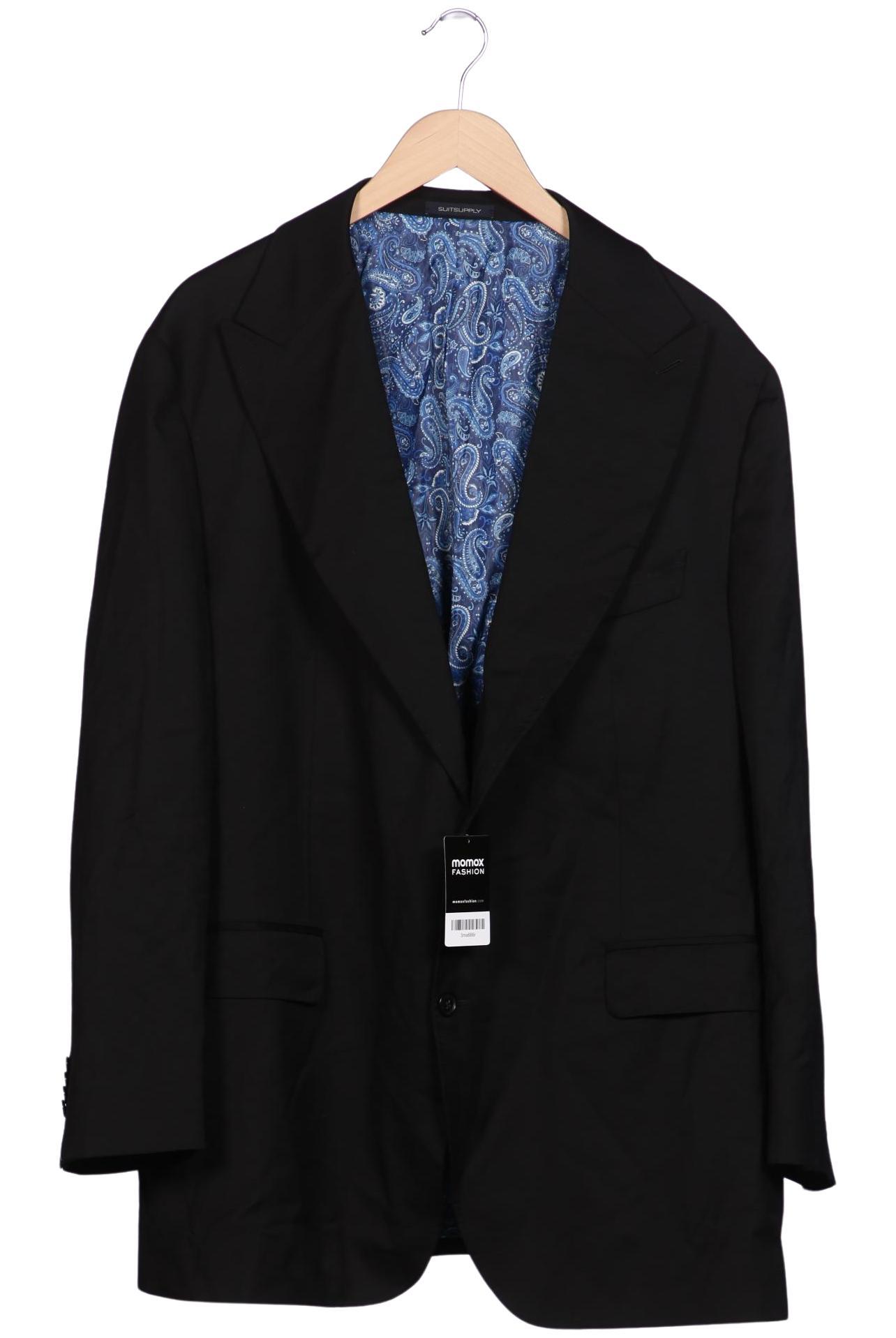 

suitsupply Herren Sakko, schwarz, Gr. 68