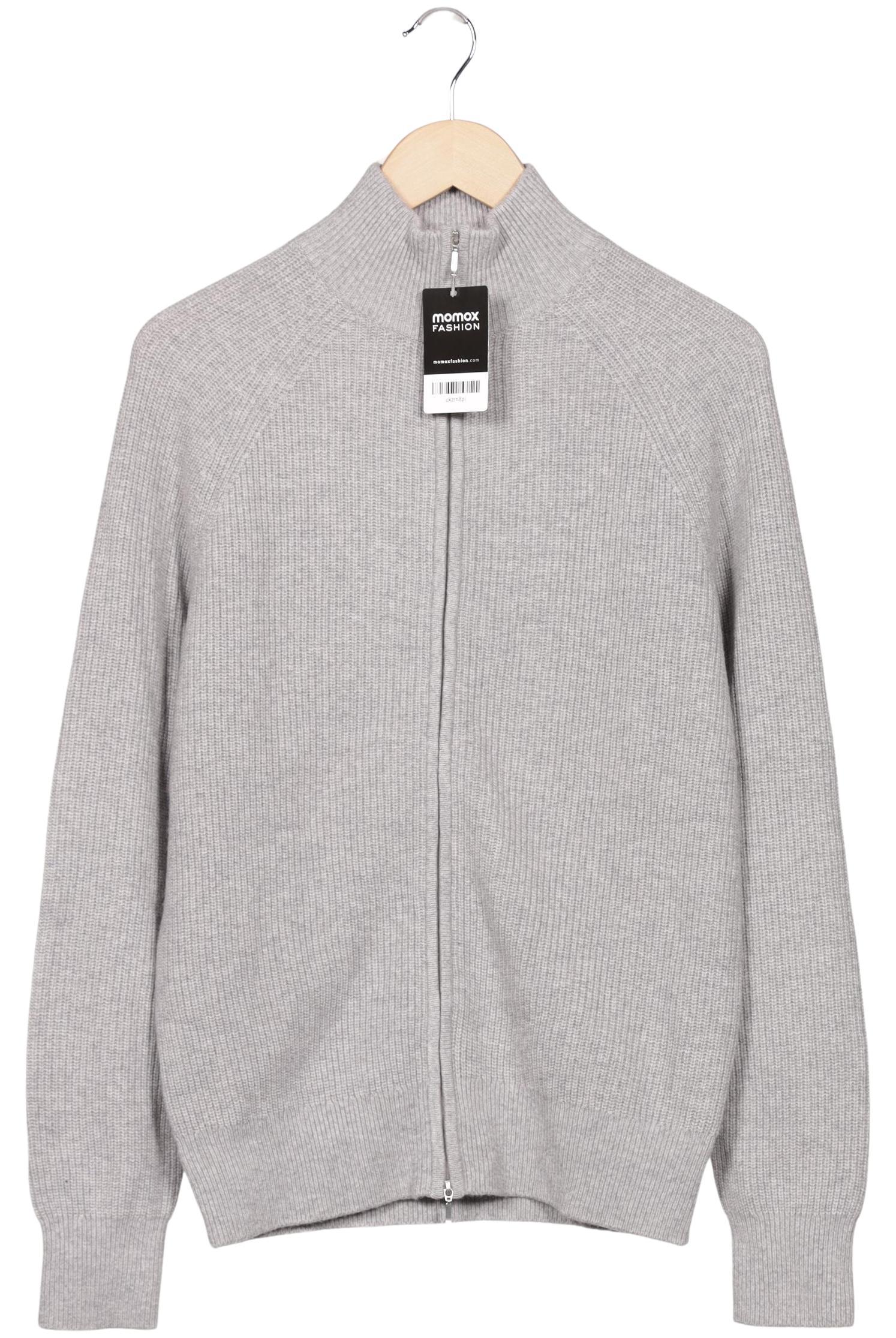 

suitsupply Herren Strickjacke, grau, Gr. 48