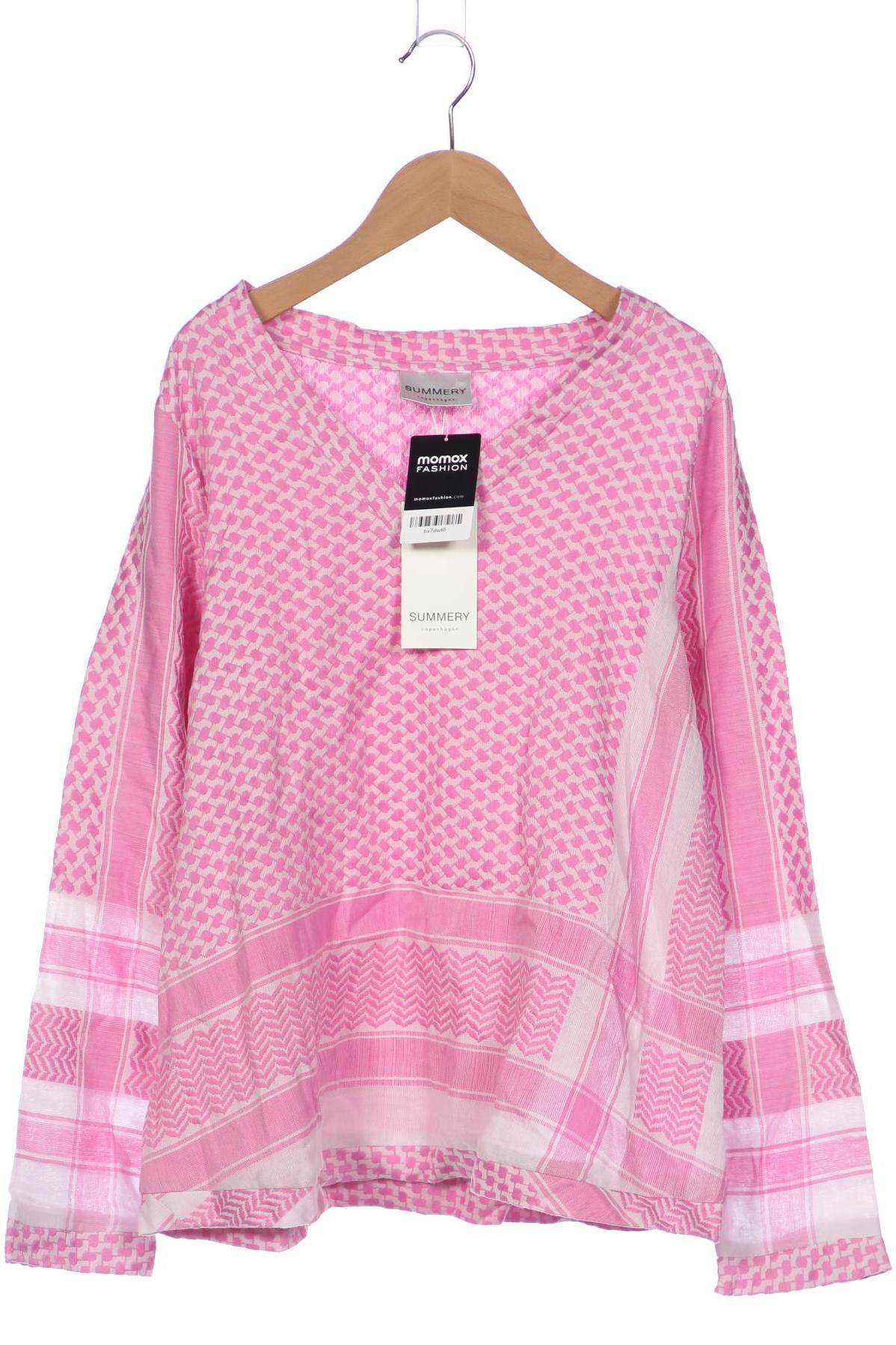 

Summery Copenhagen Damen Langarmshirt, pink, Gr. 36