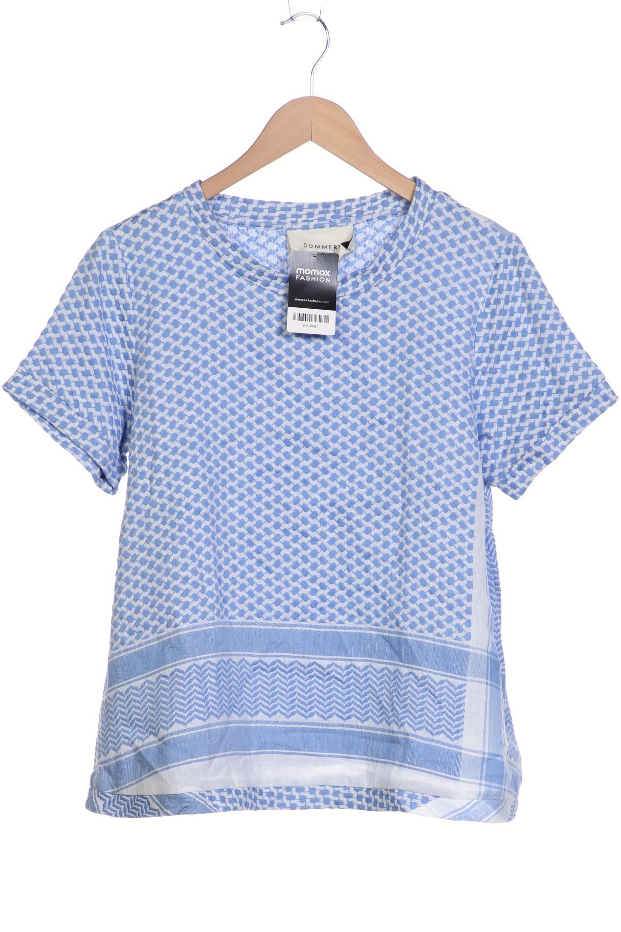 

Summery Copenhagen Damen Bluse, blau