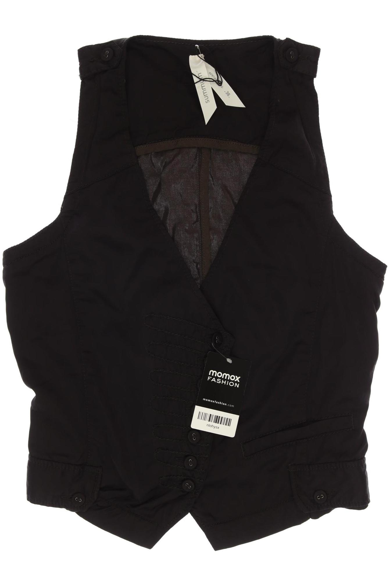 

summum woman Damen Weste, schwarz