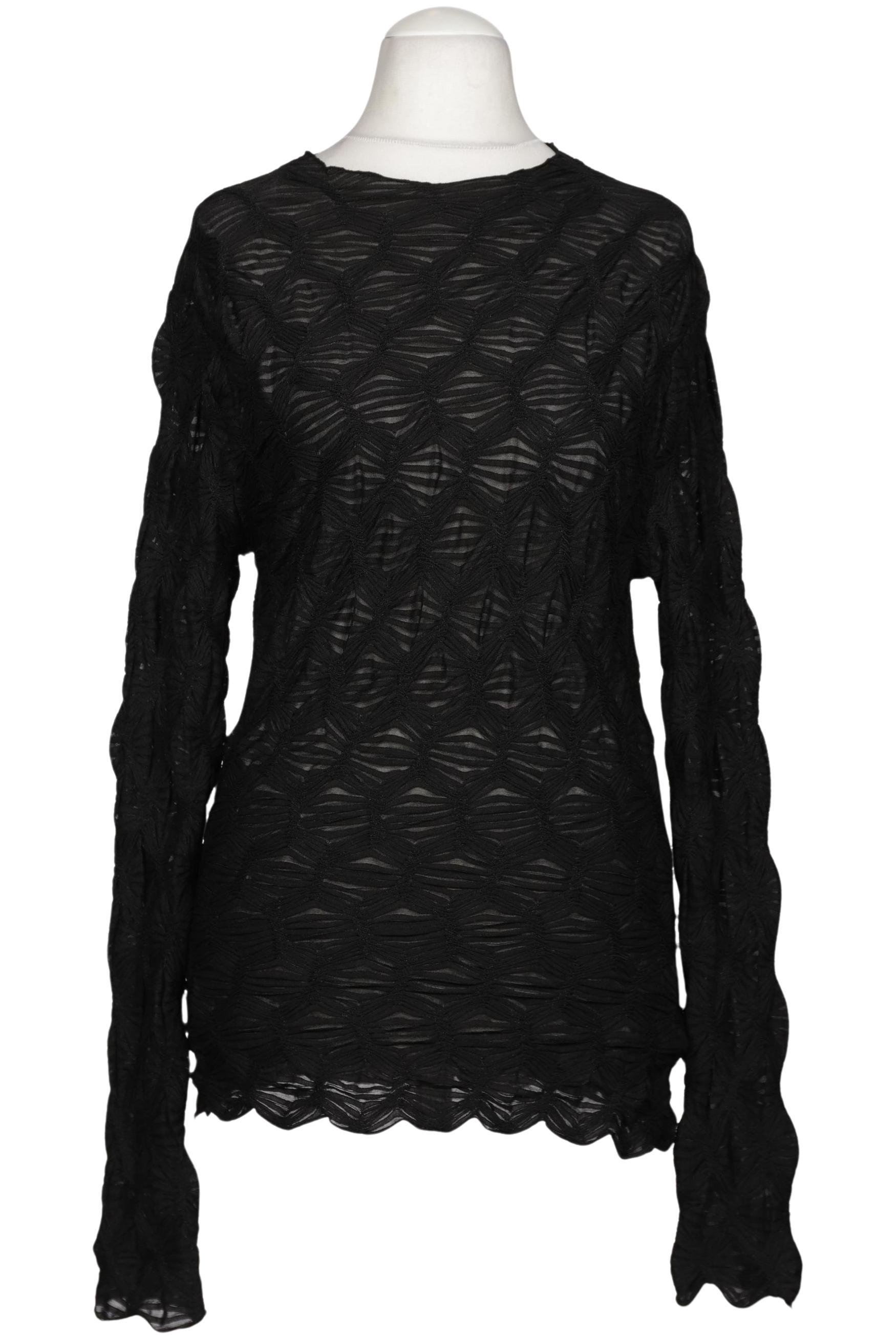 

summum woman Damen Langarmshirt, schwarz, Gr. 42