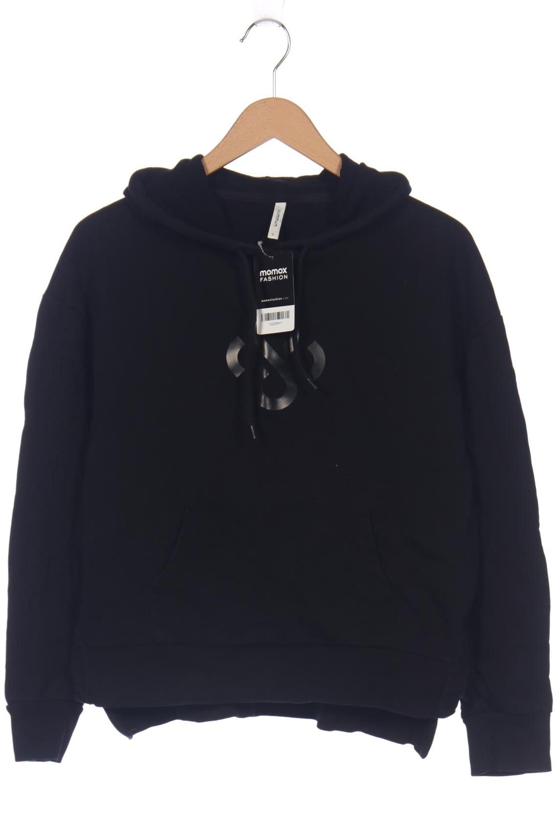 

summum woman Damen Kapuzenpullover, schwarz, Gr. 42