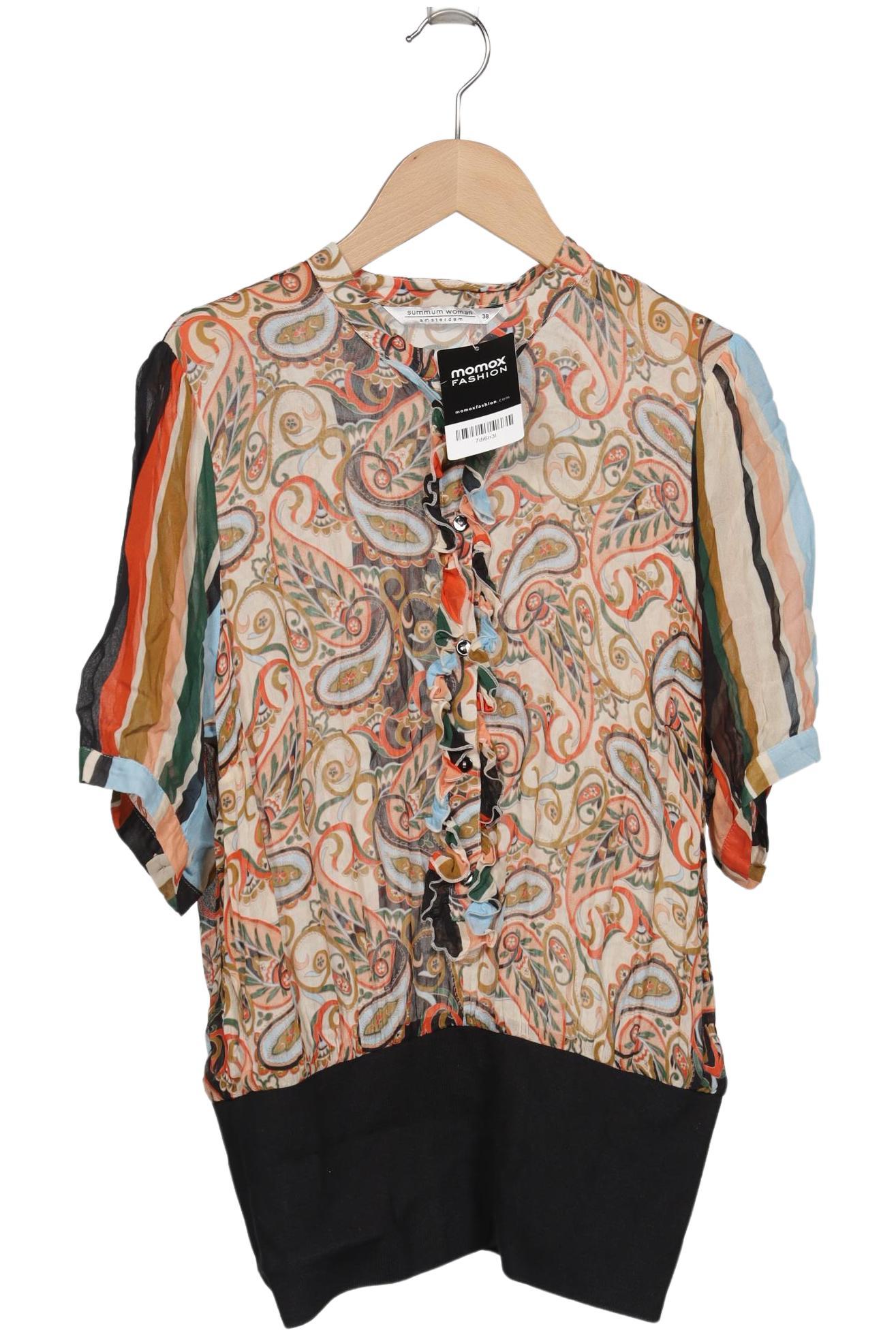 

summum woman Damen Bluse, mehrfarbig, Gr. 38