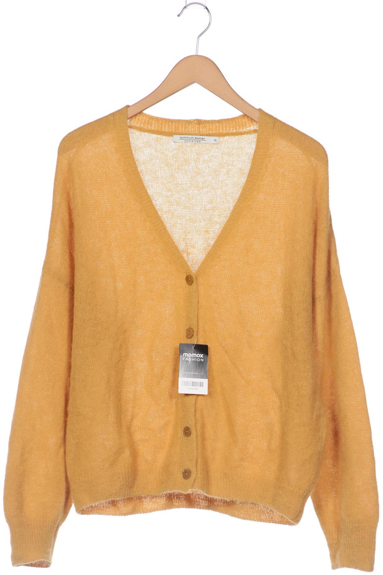 

summum woman Damen Strickjacke, gelb, Gr. 44