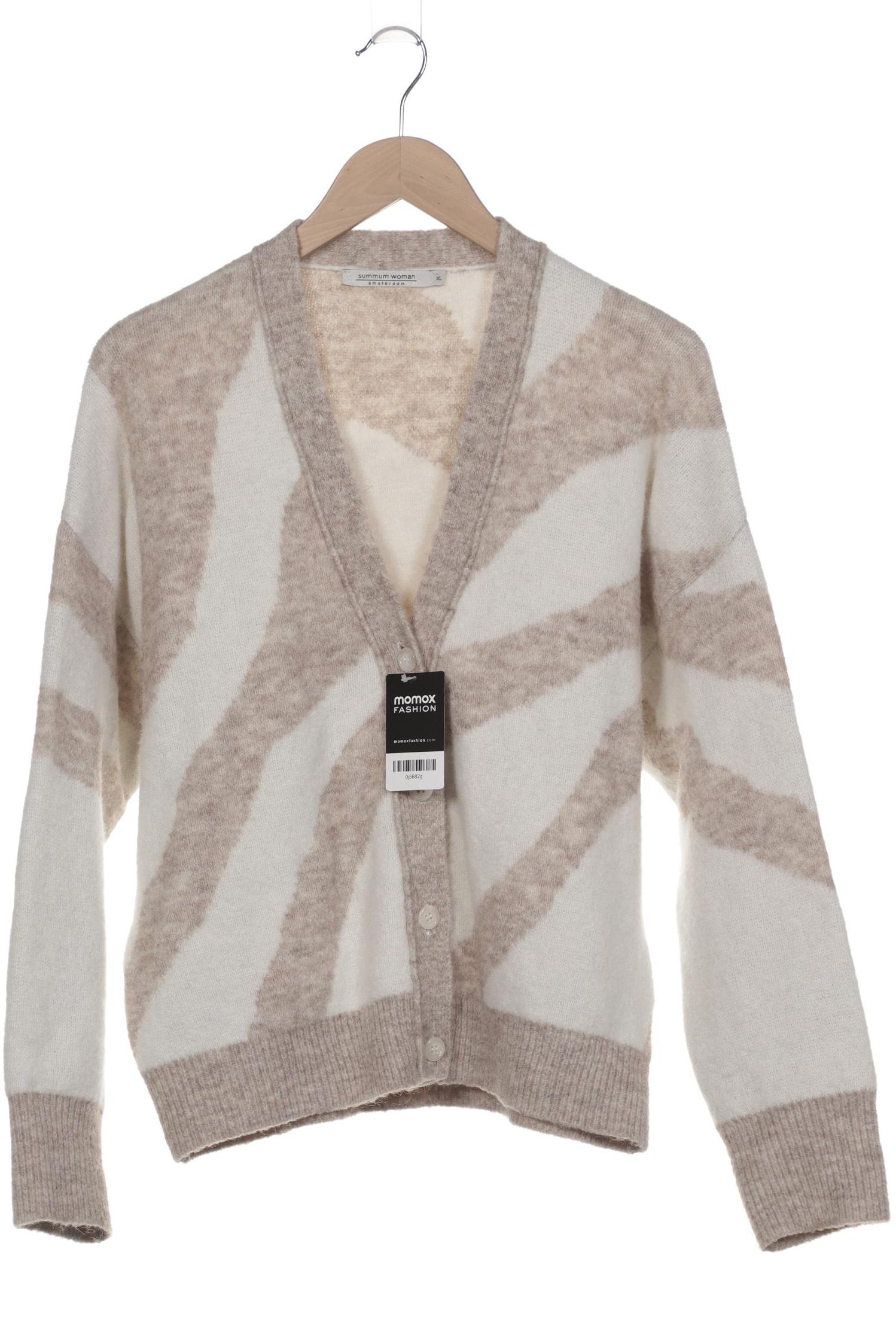 

summum woman Damen Strickjacke, beige, Gr. 44