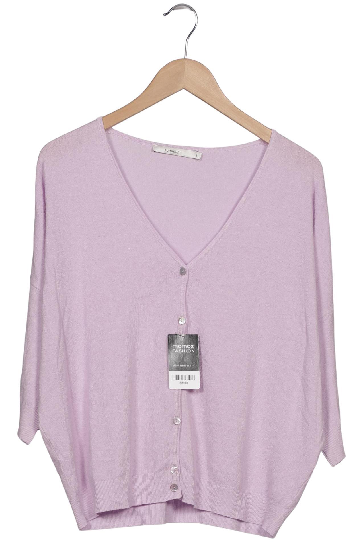 

summum woman Damen Strickjacke, flieder, Gr. 42