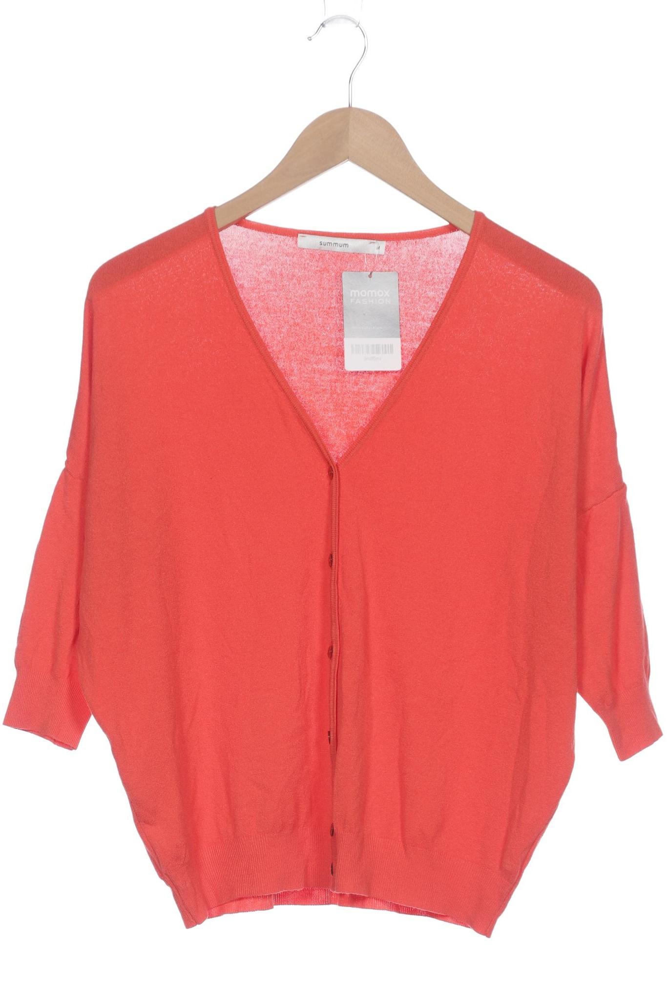 

summum woman Damen Strickjacke, orange, Gr. 38