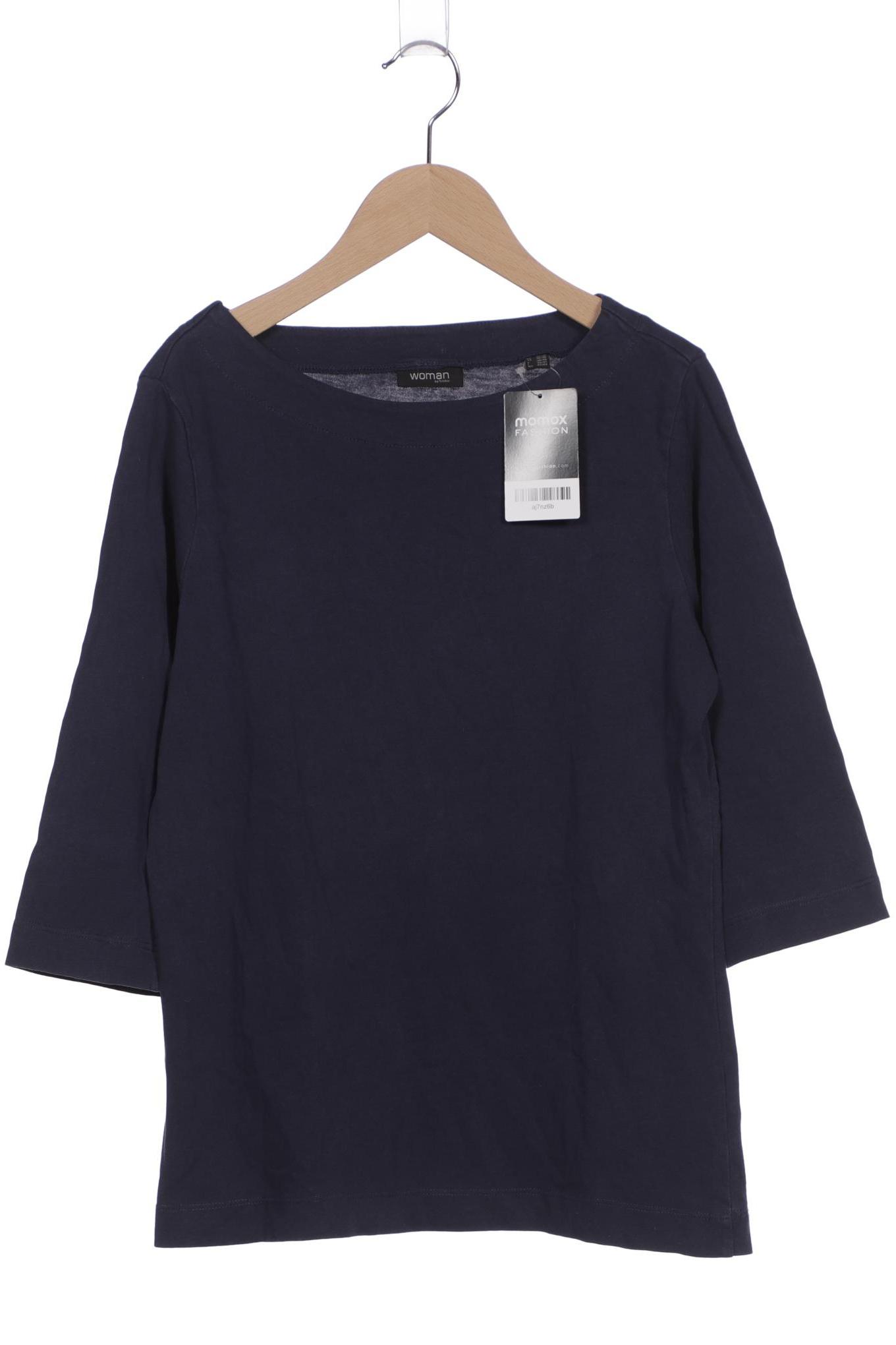 

summum woman Damen Langarmshirt, marineblau, Gr. 36