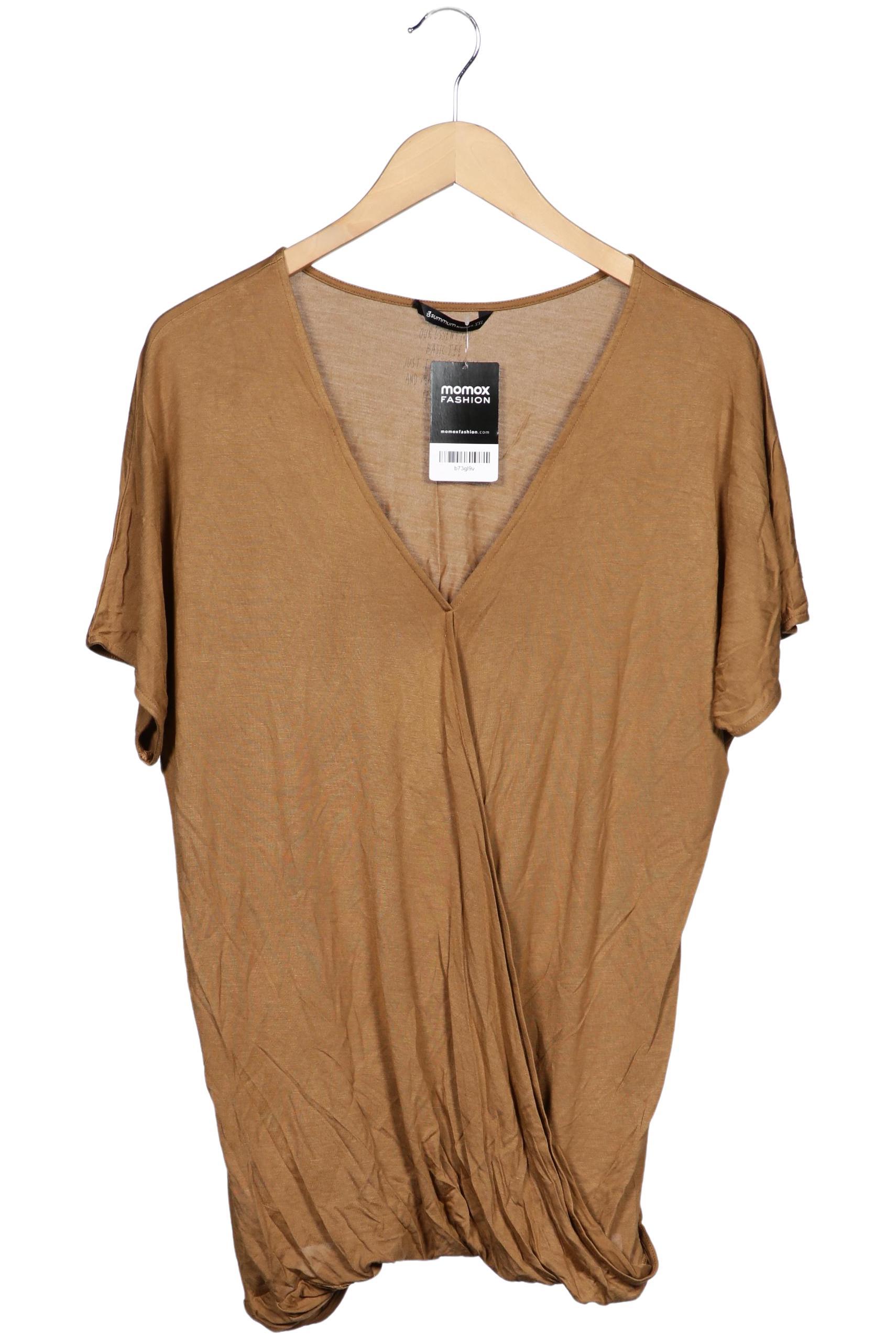 

summum woman Damen T-Shirt, braun, Gr. 46
