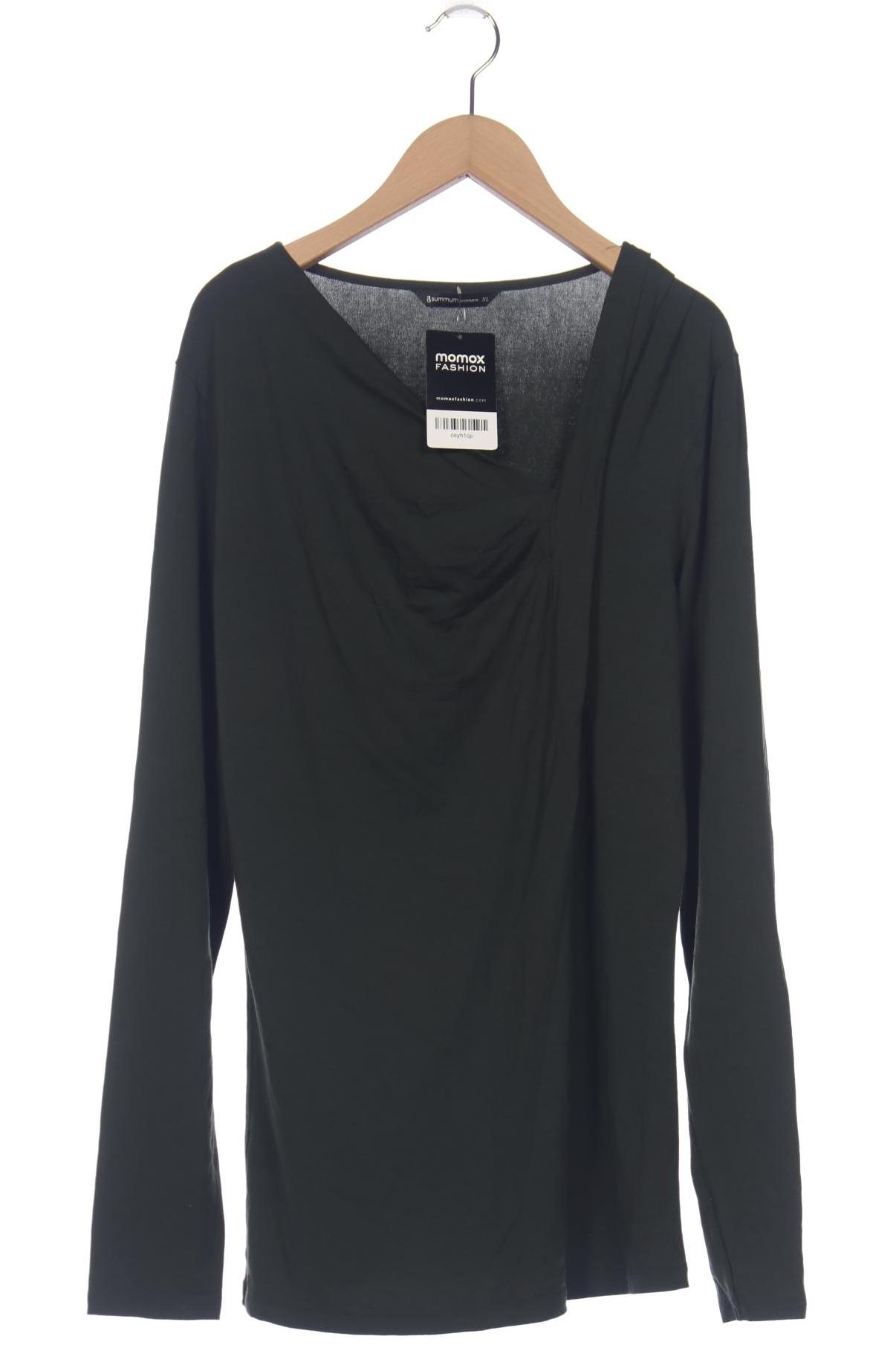 

summum woman Damen Langarmshirt, grün, Gr. 44