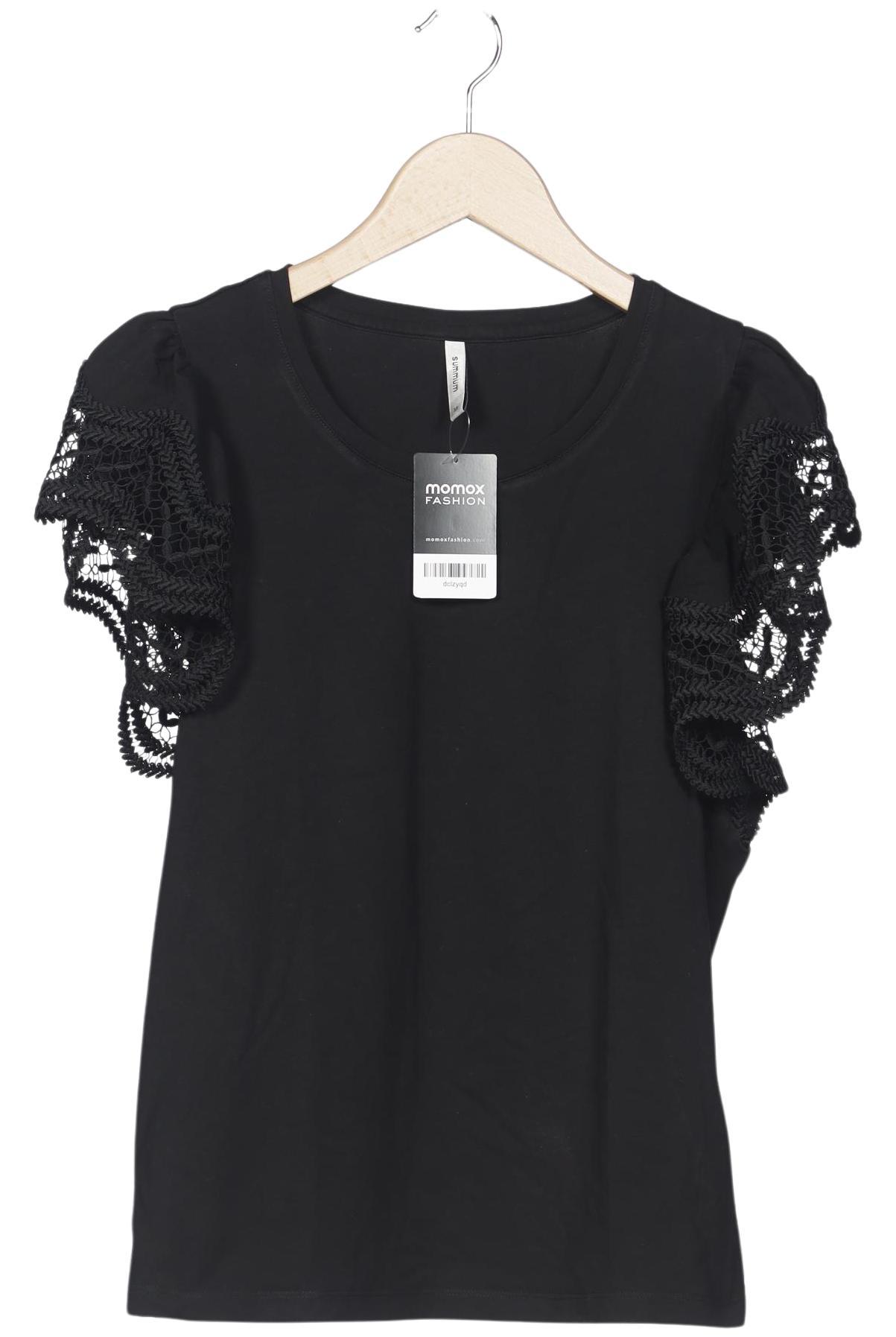 

summum woman Damen T-Shirt, schwarz, Gr. 38