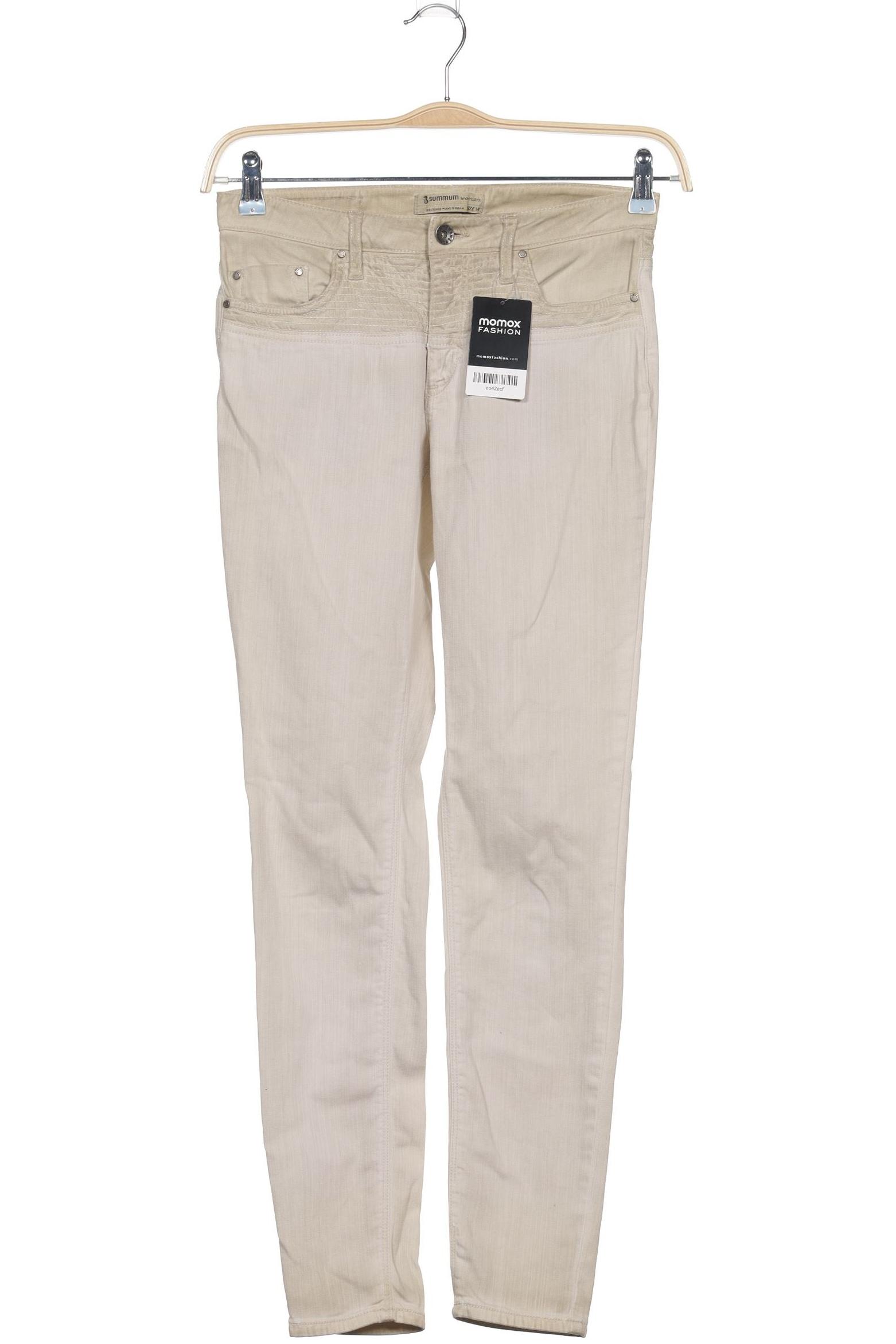 

summum woman Damen Jeans, beige, Gr. 34