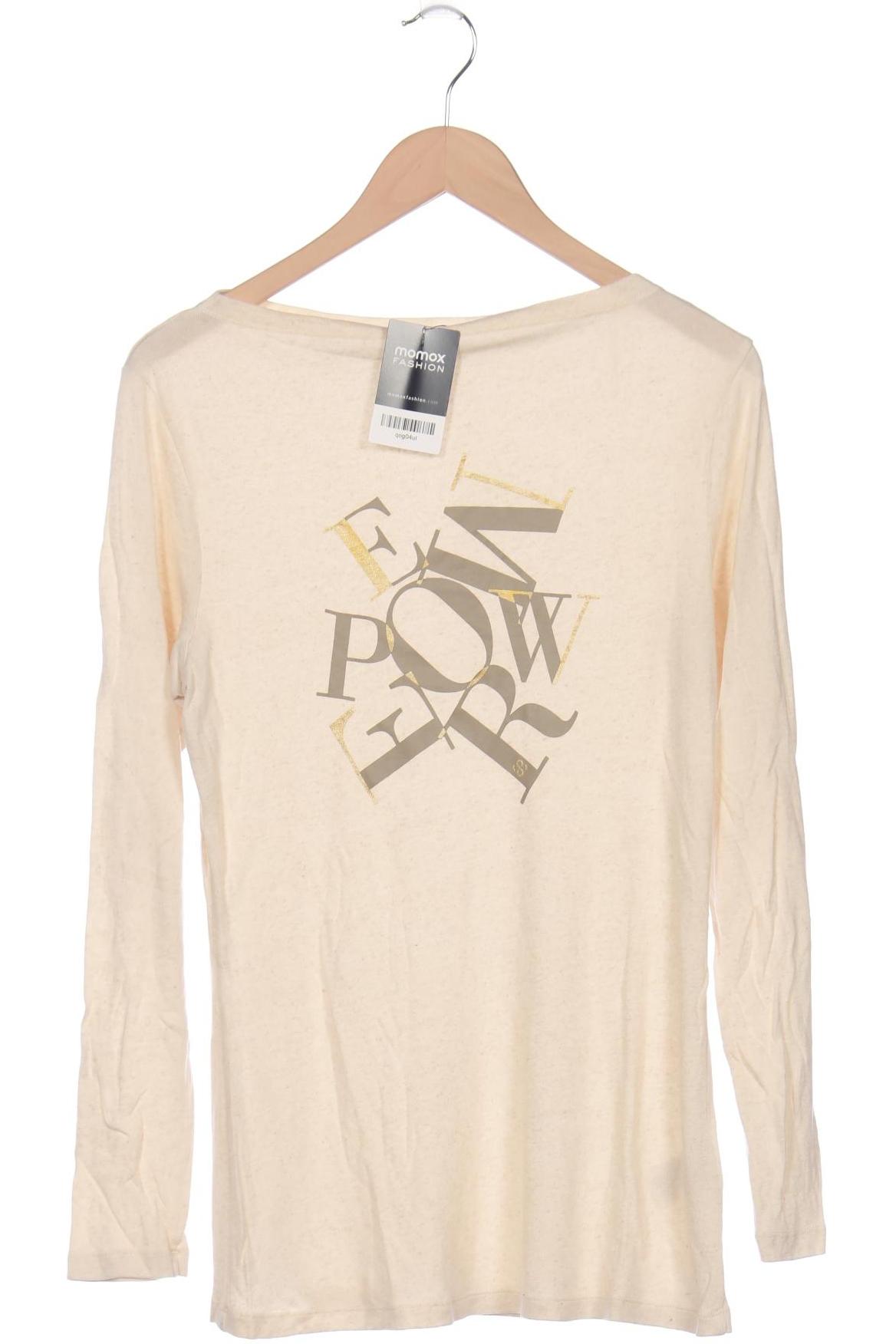 

summum woman Damen Langarmshirt, cremeweiß, Gr. 44