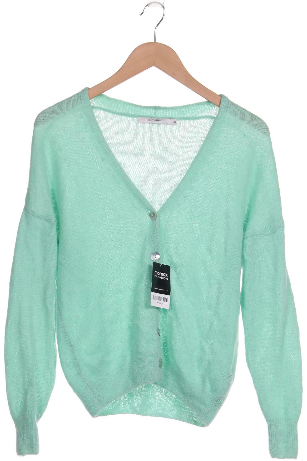 

summum woman Damen Strickjacke, türkis, Gr. 34