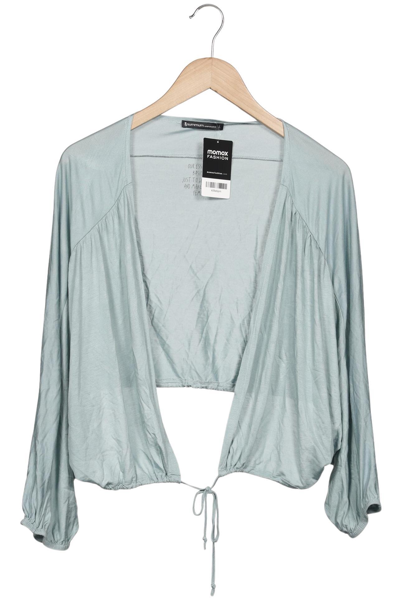 

summum woman Damen Strickjacke, hellblau, Gr. 42