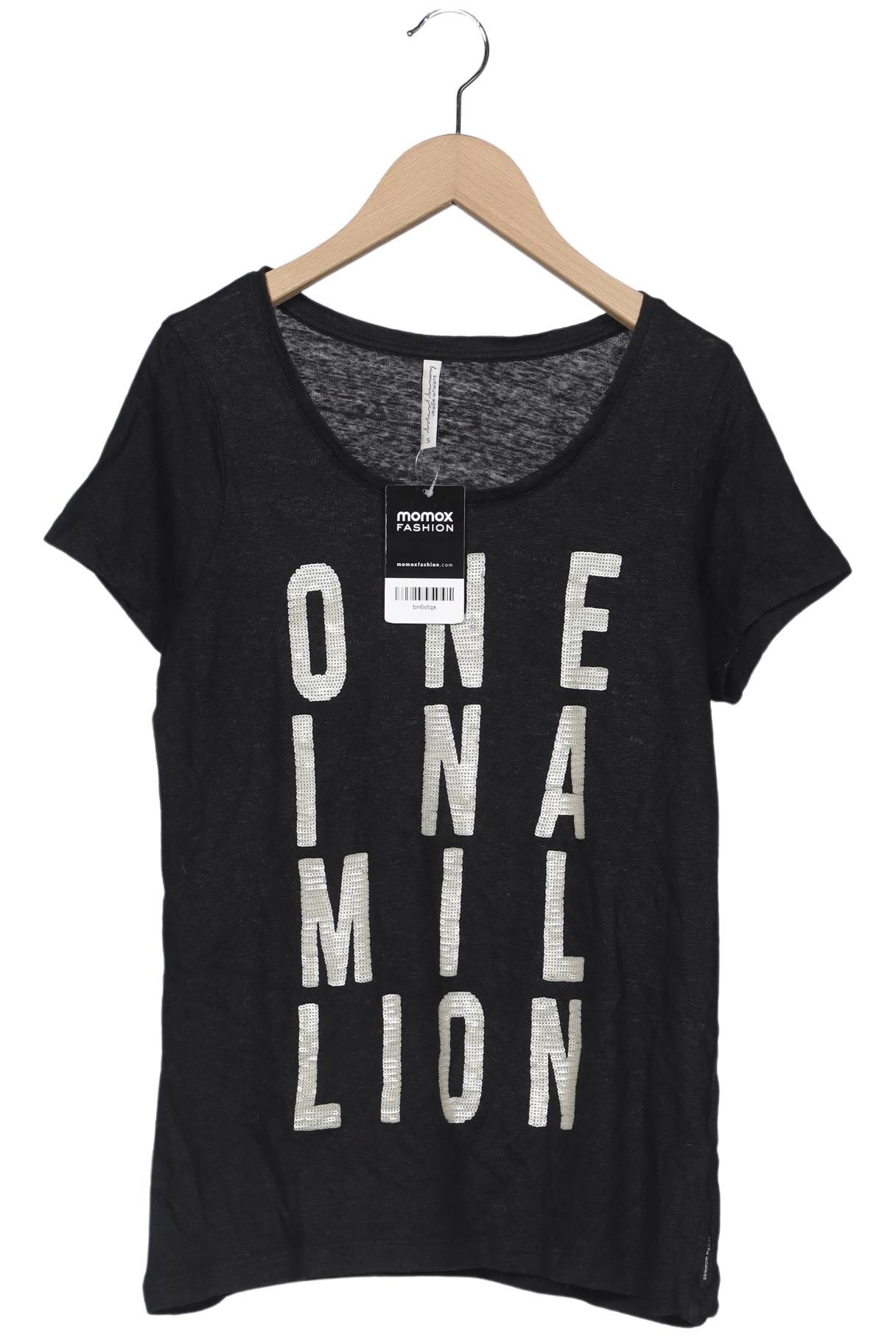 

summum woman Damen T-Shirt, schwarz, Gr. 36