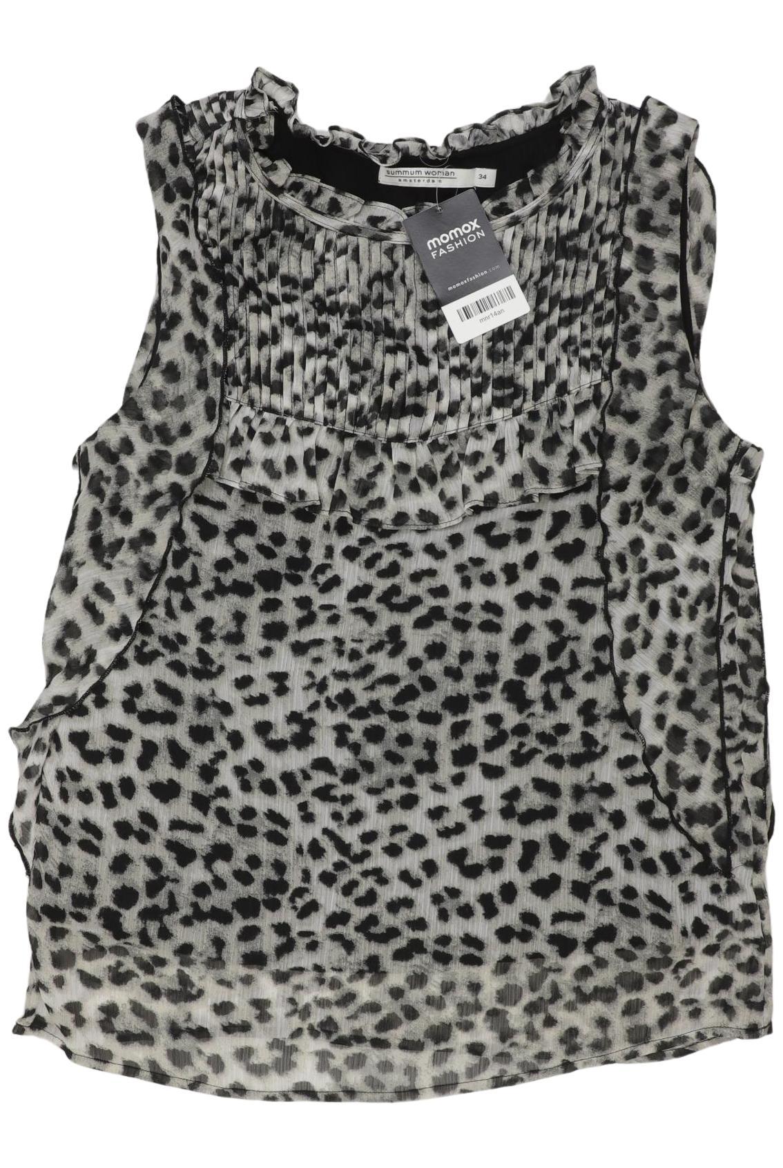 

summum woman Damen Top, grau, Gr. 34