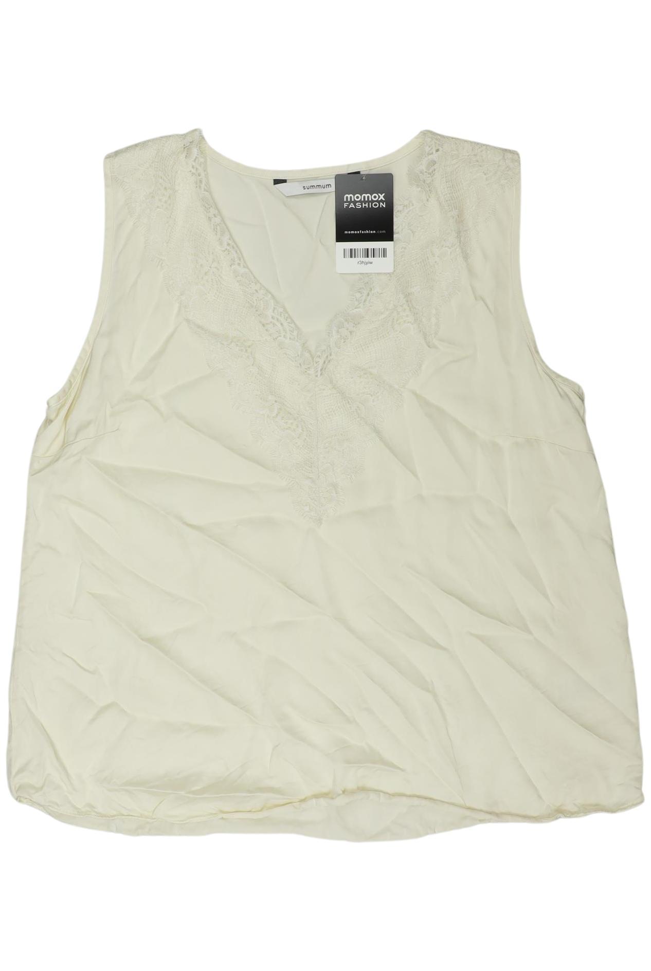 

summum woman Damen Top, cremeweiß, Gr. 38