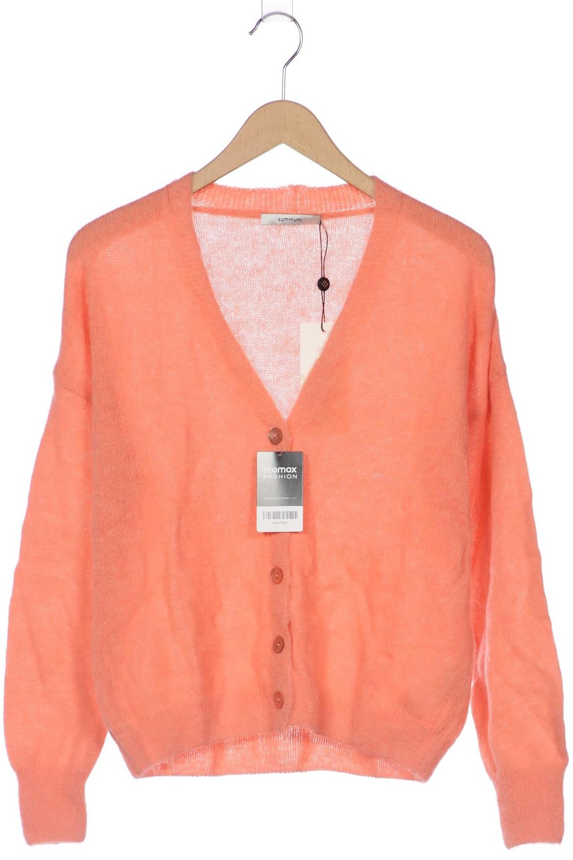 

summum woman Damen Strickjacke, orange, Gr. 38