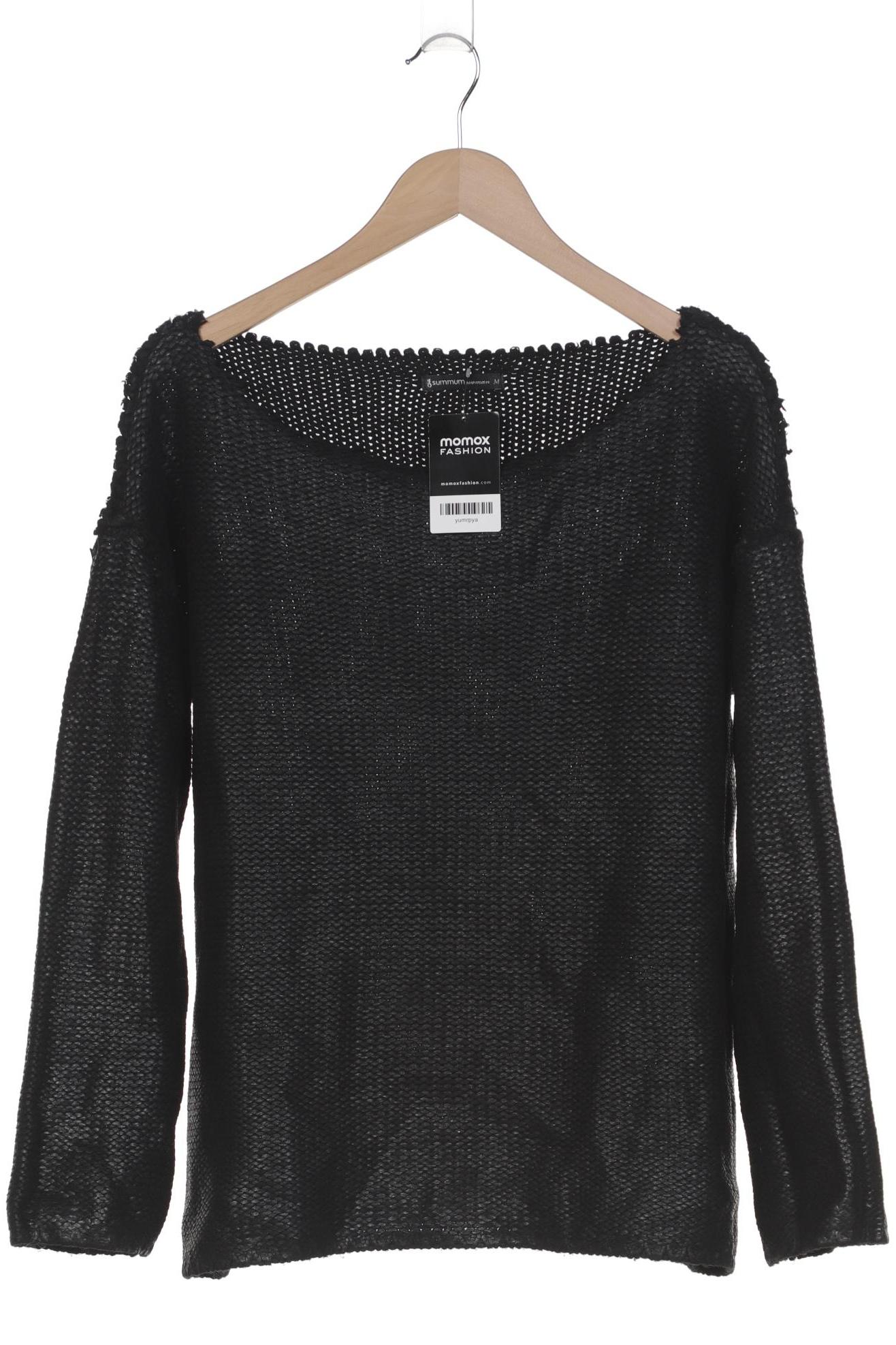 

summum woman Damen Pullover, schwarz, Gr. 38