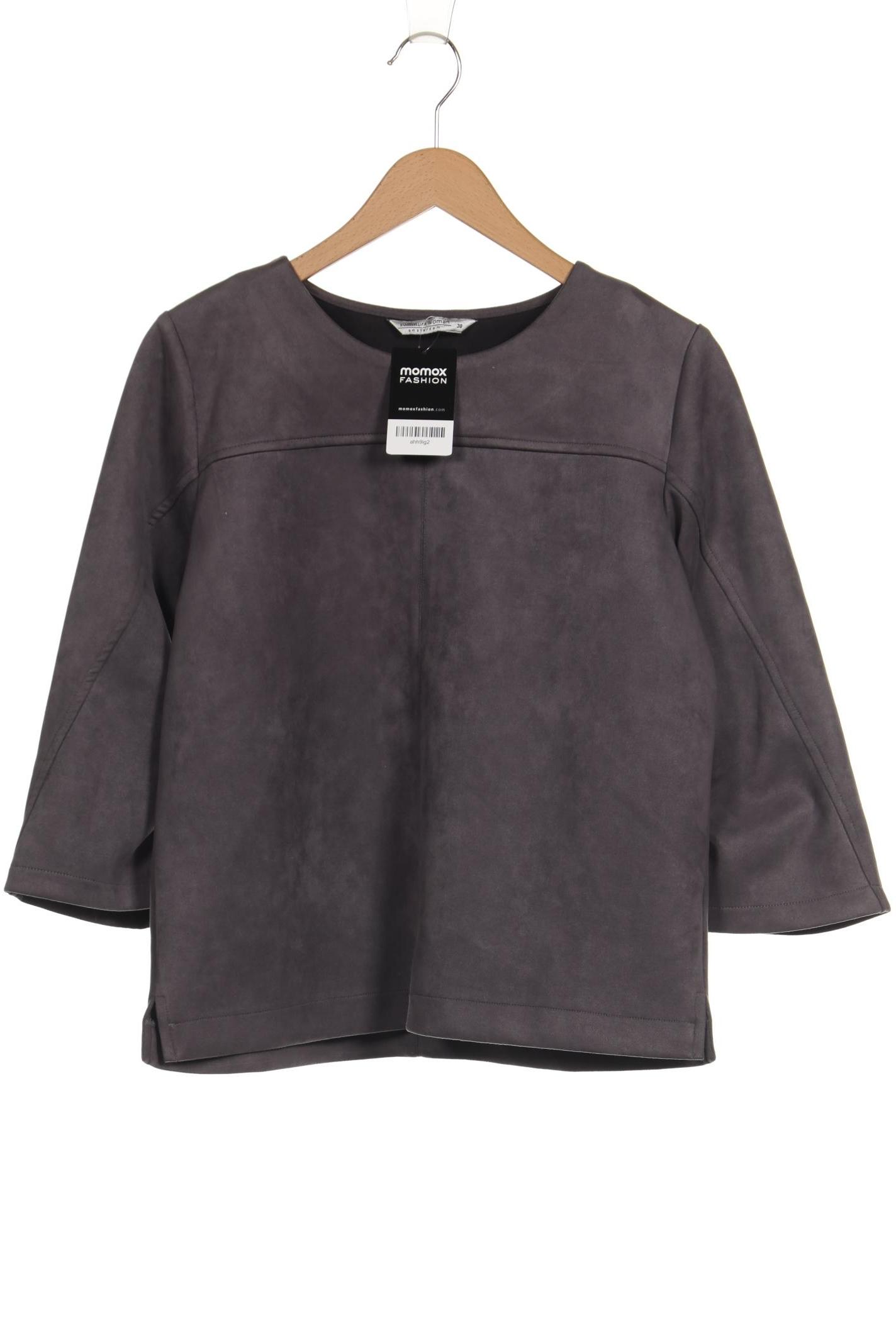 

summum woman Damen Sweatshirt, grau, Gr. 38