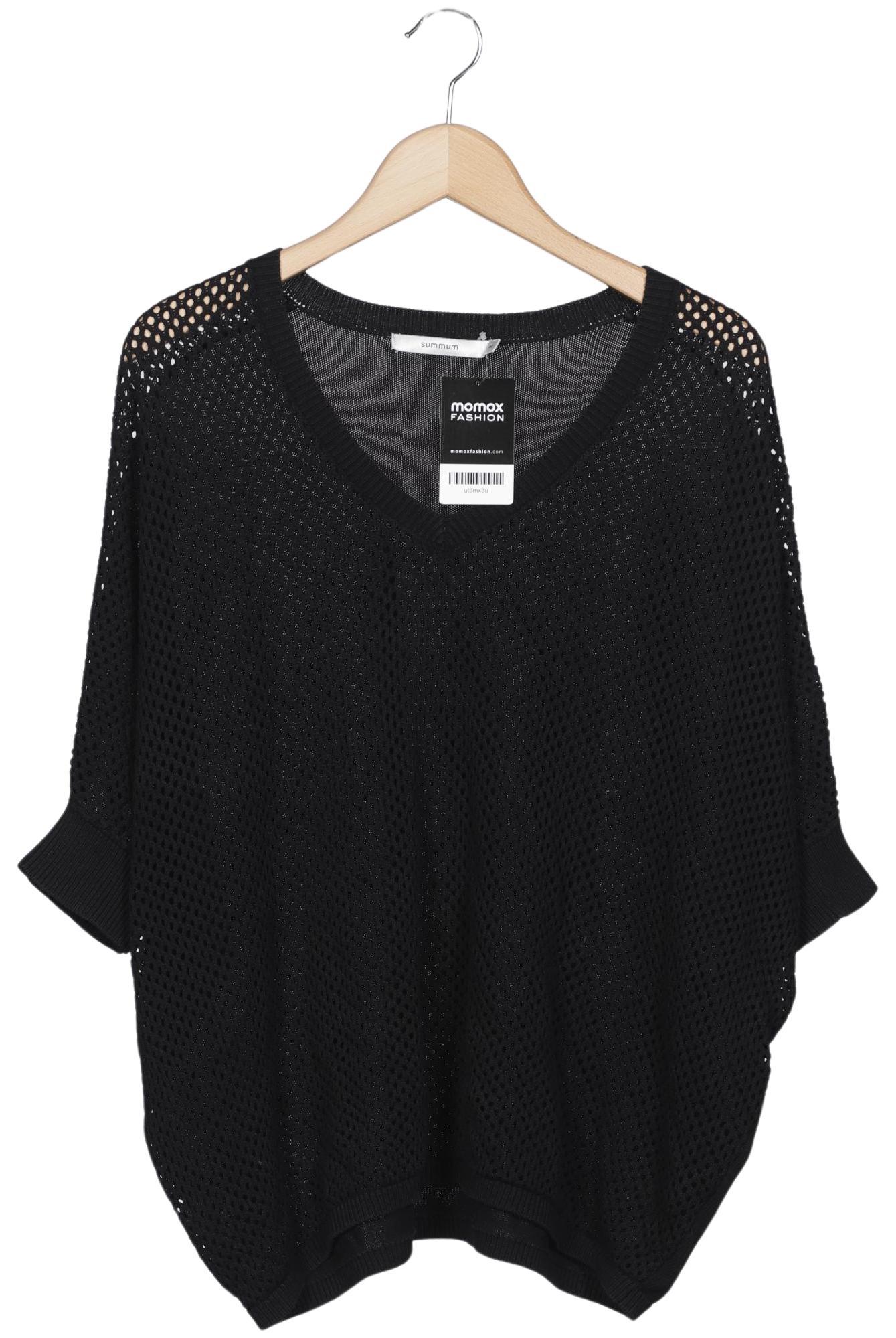 

summum woman Damen Pullover, schwarz, Gr. 38