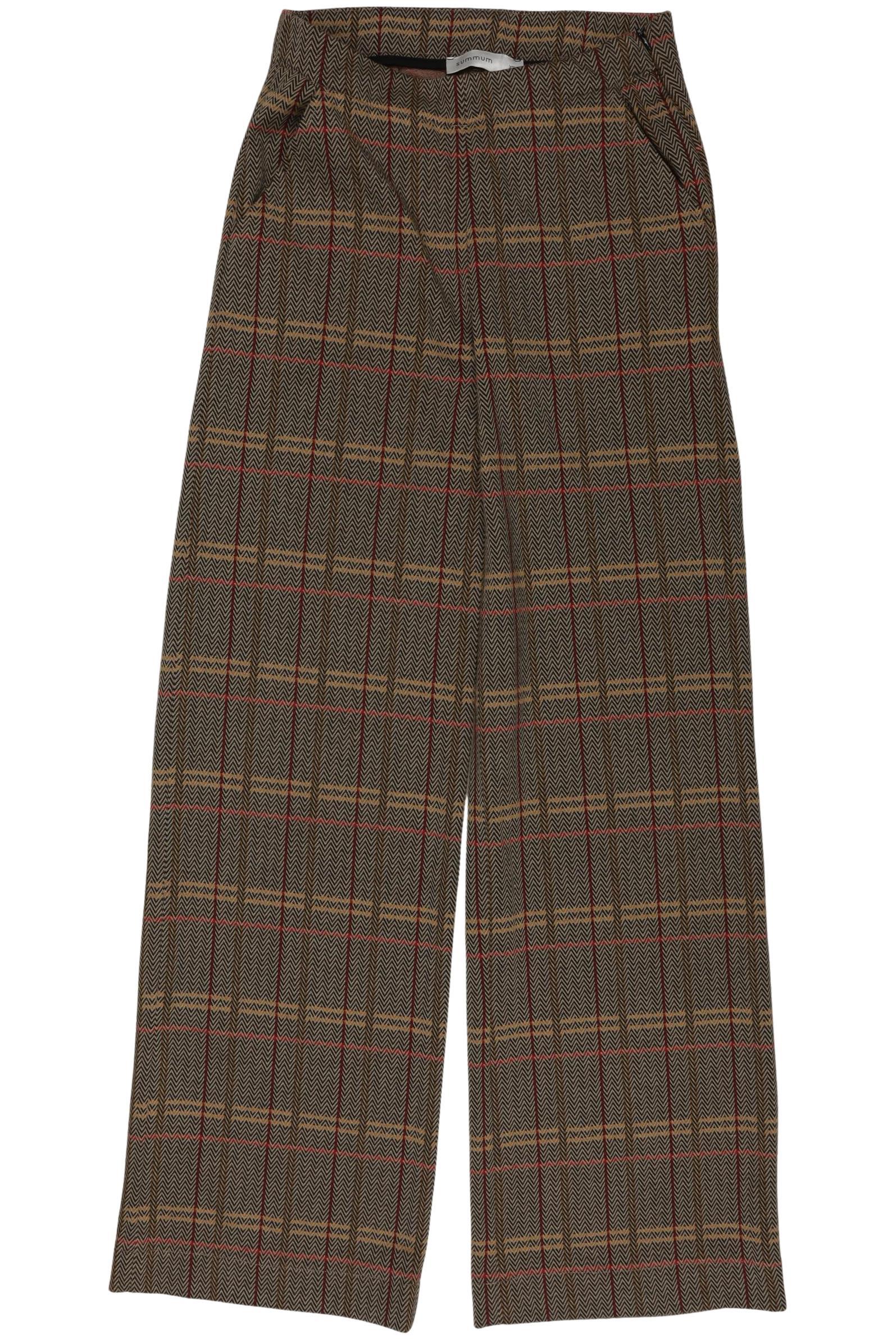 

summum woman Damen Stoffhose, braun, Gr. 0