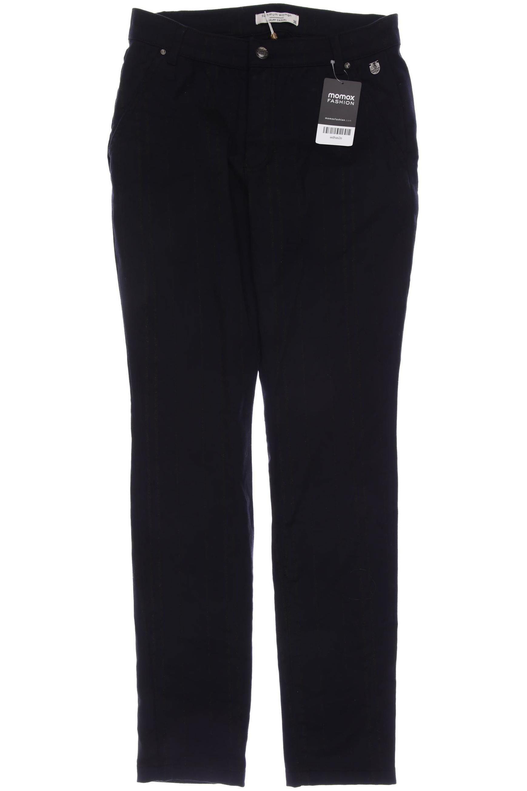 

summum woman Damen Stoffhose, marineblau