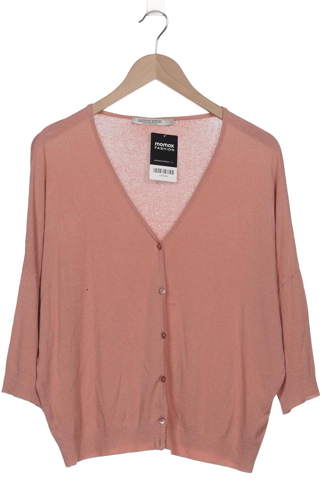 

summum woman Damen Strickjacke, orange, Gr. 42