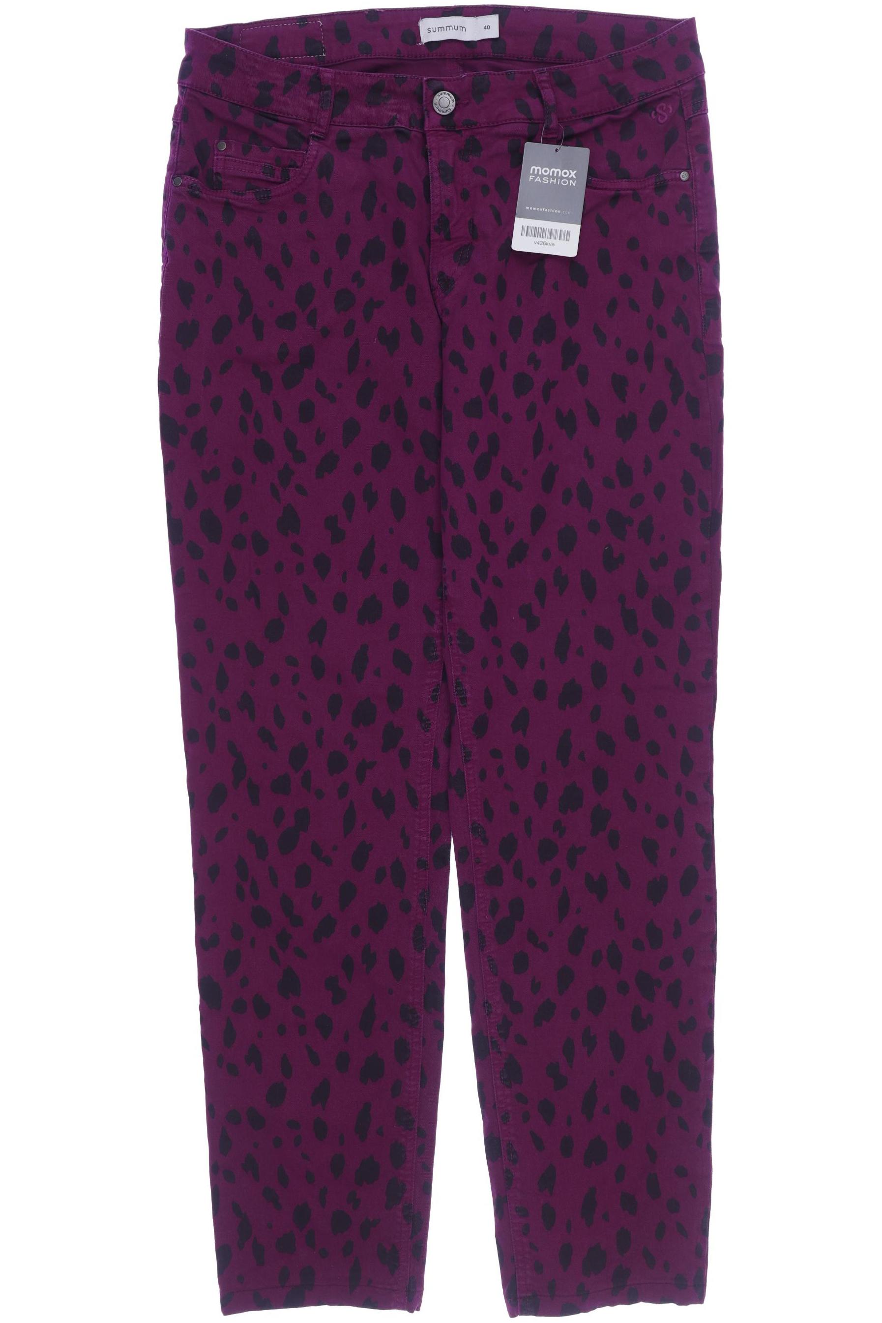 

summum woman Damen Jeans, bordeaux, Gr. 40